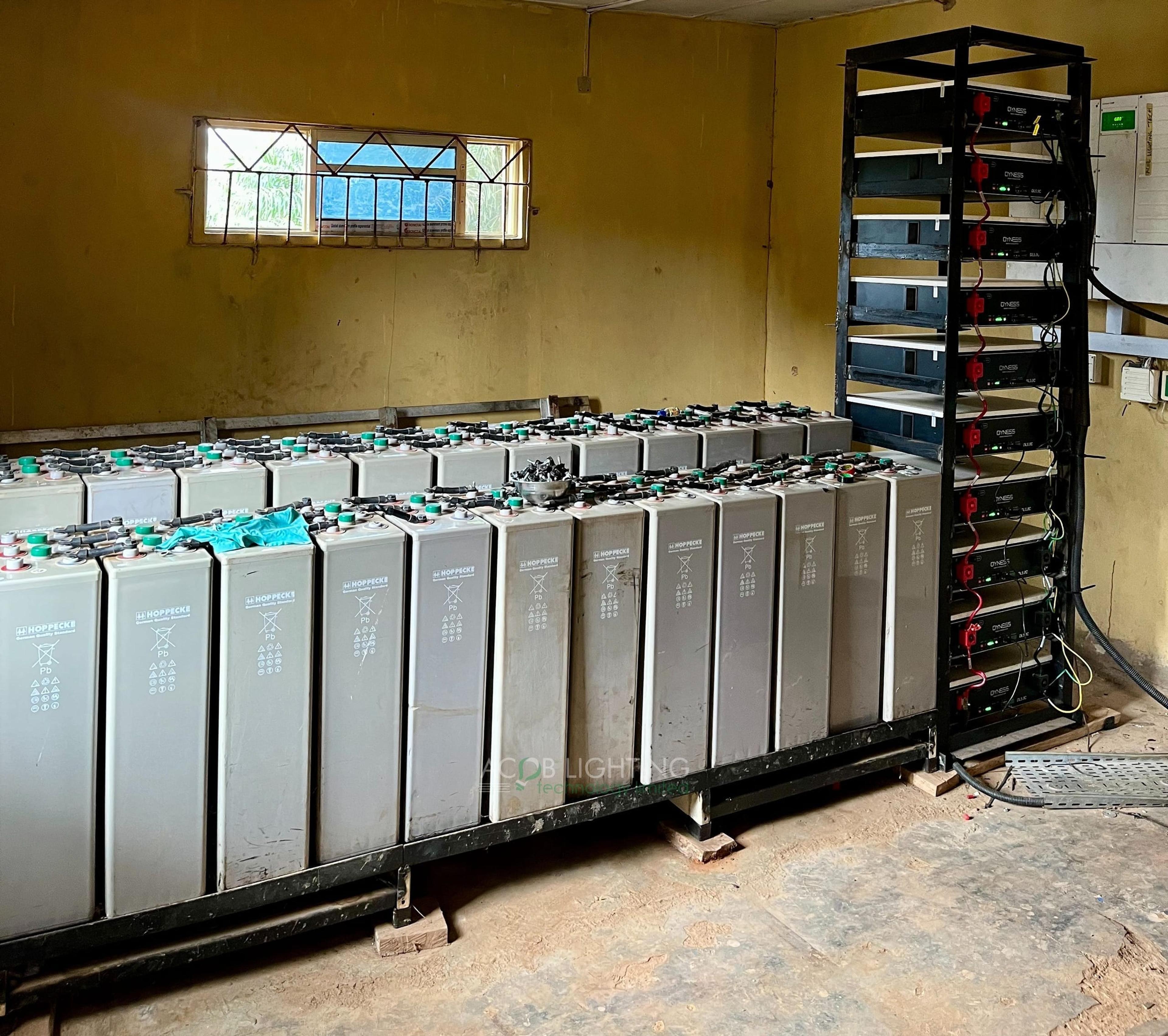 Obadore Community 40 kWp Hybrid Solar Mini-Grid Project for Rural Electrification, Ondo State, Nigeria - Installation Photo 4