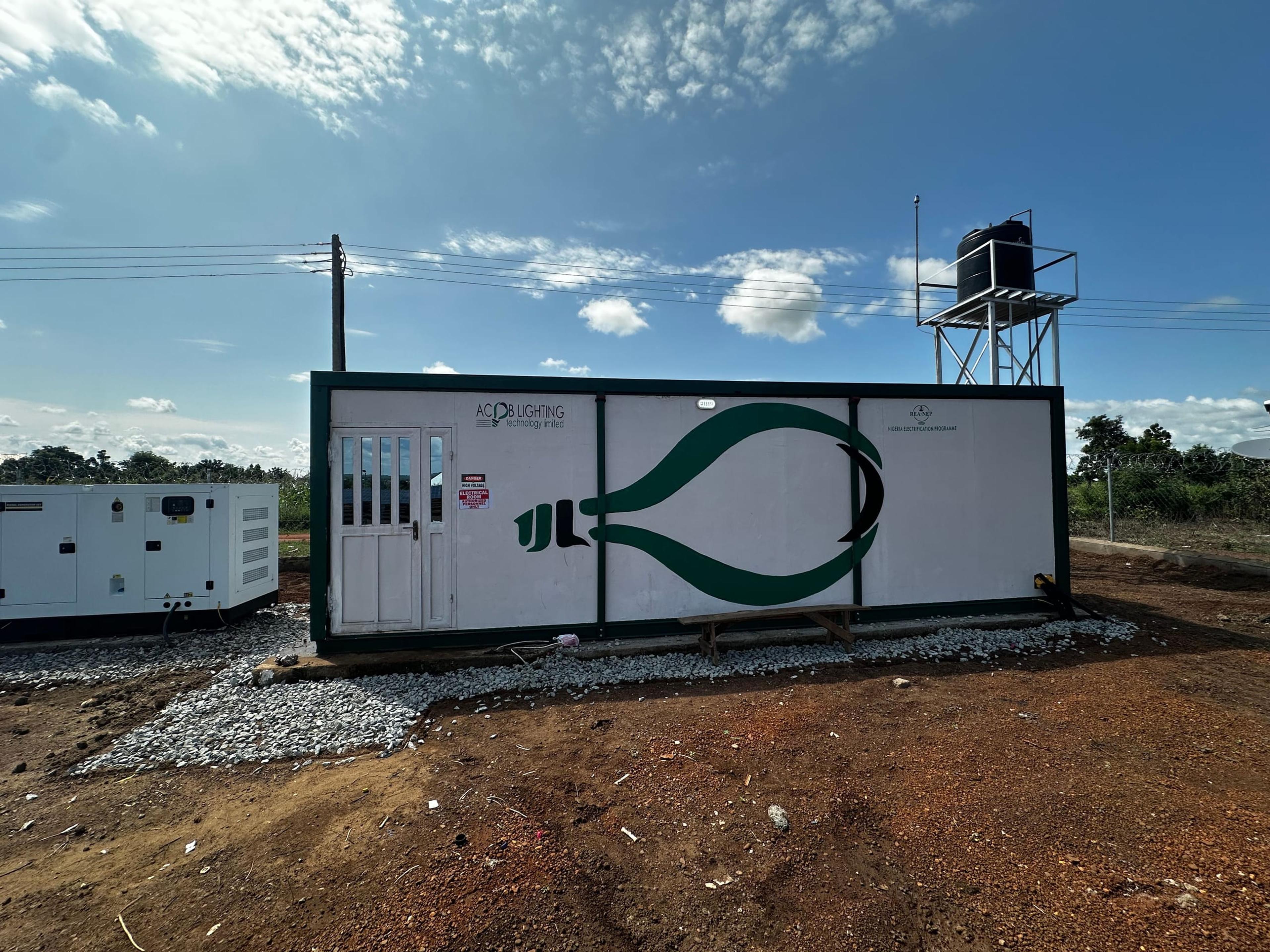 Tunga 300 kWp Hybrid Solar Mini-Grid Project for Rural Electrification, Nasarawa State, Nigeria - Installation Photo 1