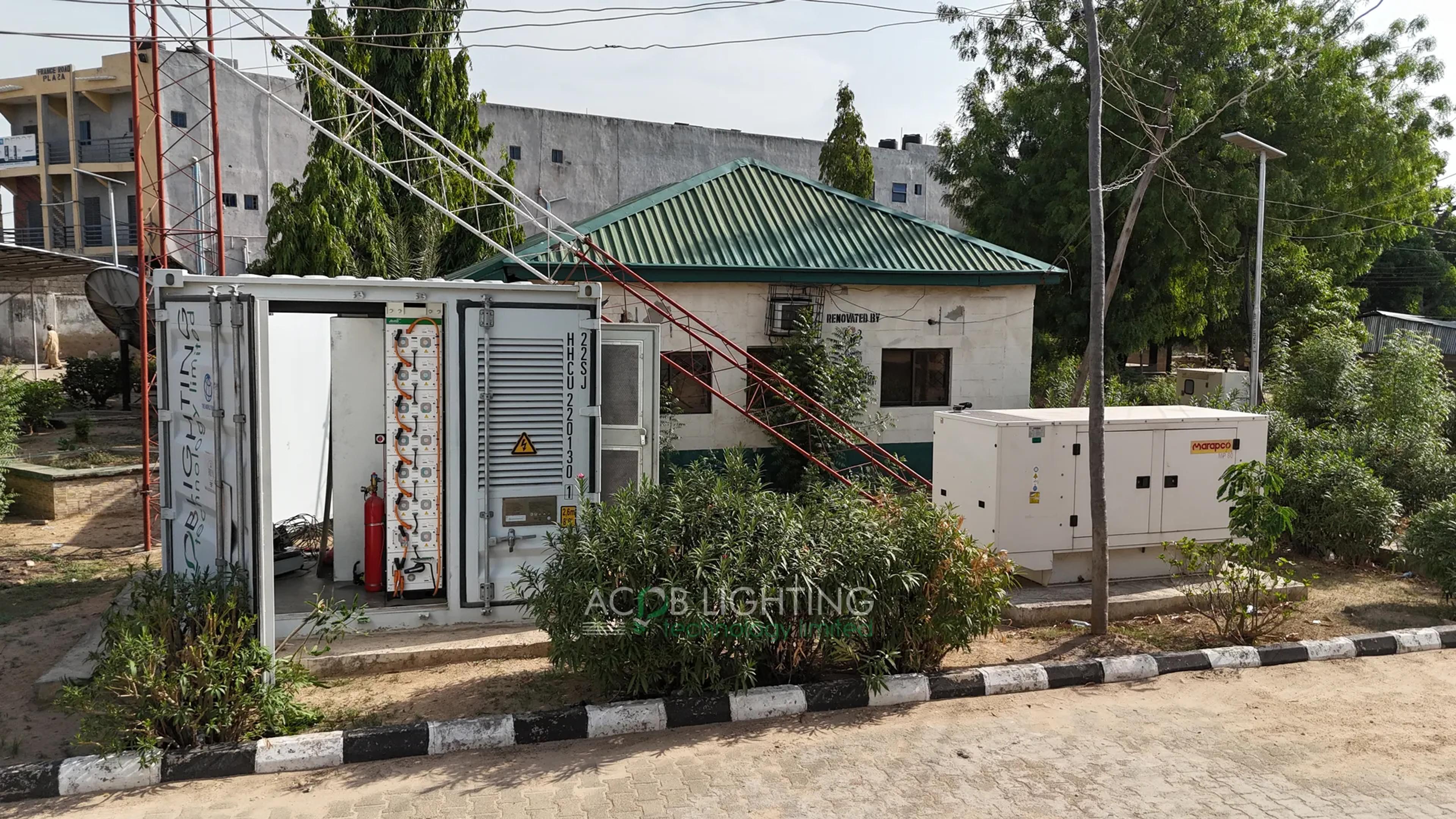 Solar power and battery storage installations at Infectious Disease Hospital Fagge, Kano State (infectious-disease-hospital-fagge-5)
