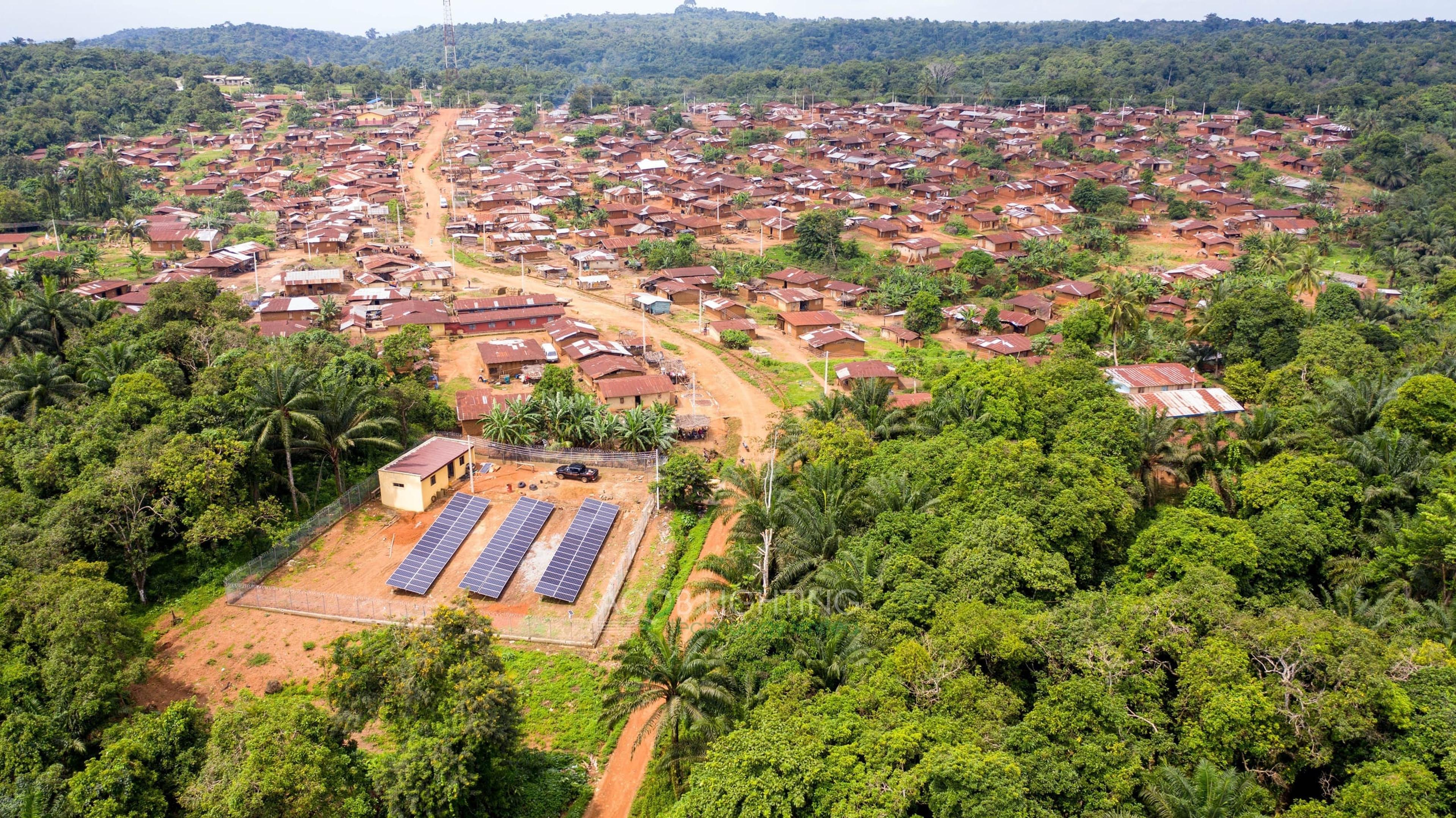 Obadore Community 40 kWp Hybrid Solar Mini-Grid Project for Rural Electrification, Ondo State, Nigeria - Installation Photo 5