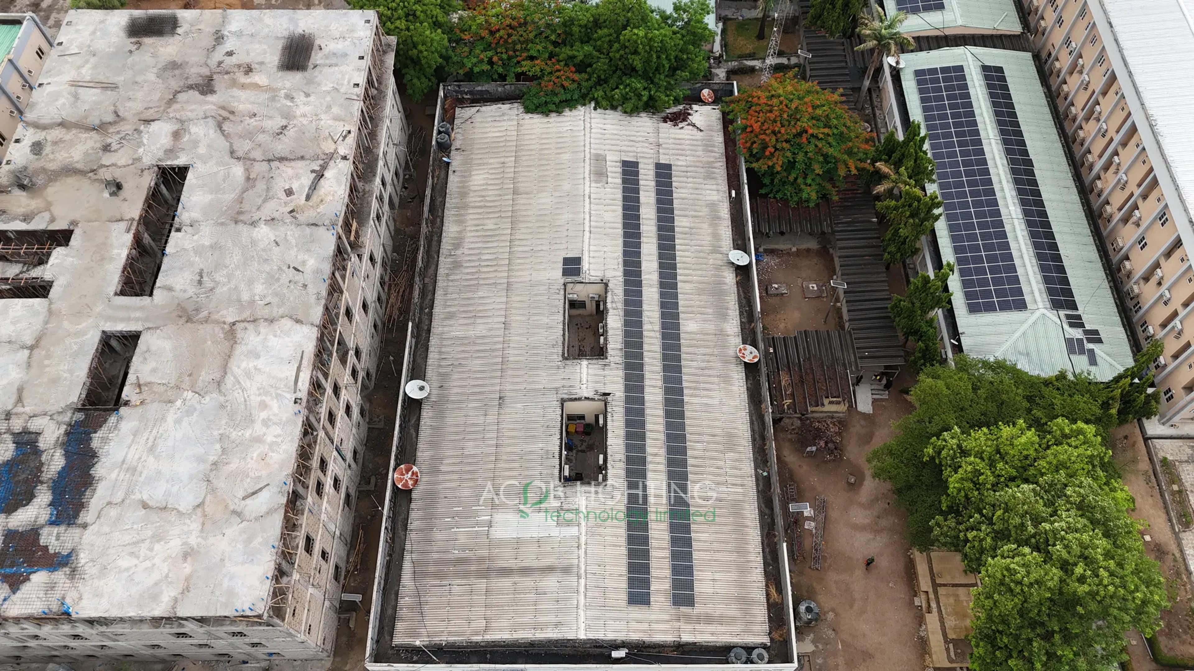 Solar power and battery storage installations at Aminu Kano Teaching Hospital, Kano State (aminu-kano-teaching-hospital-3)