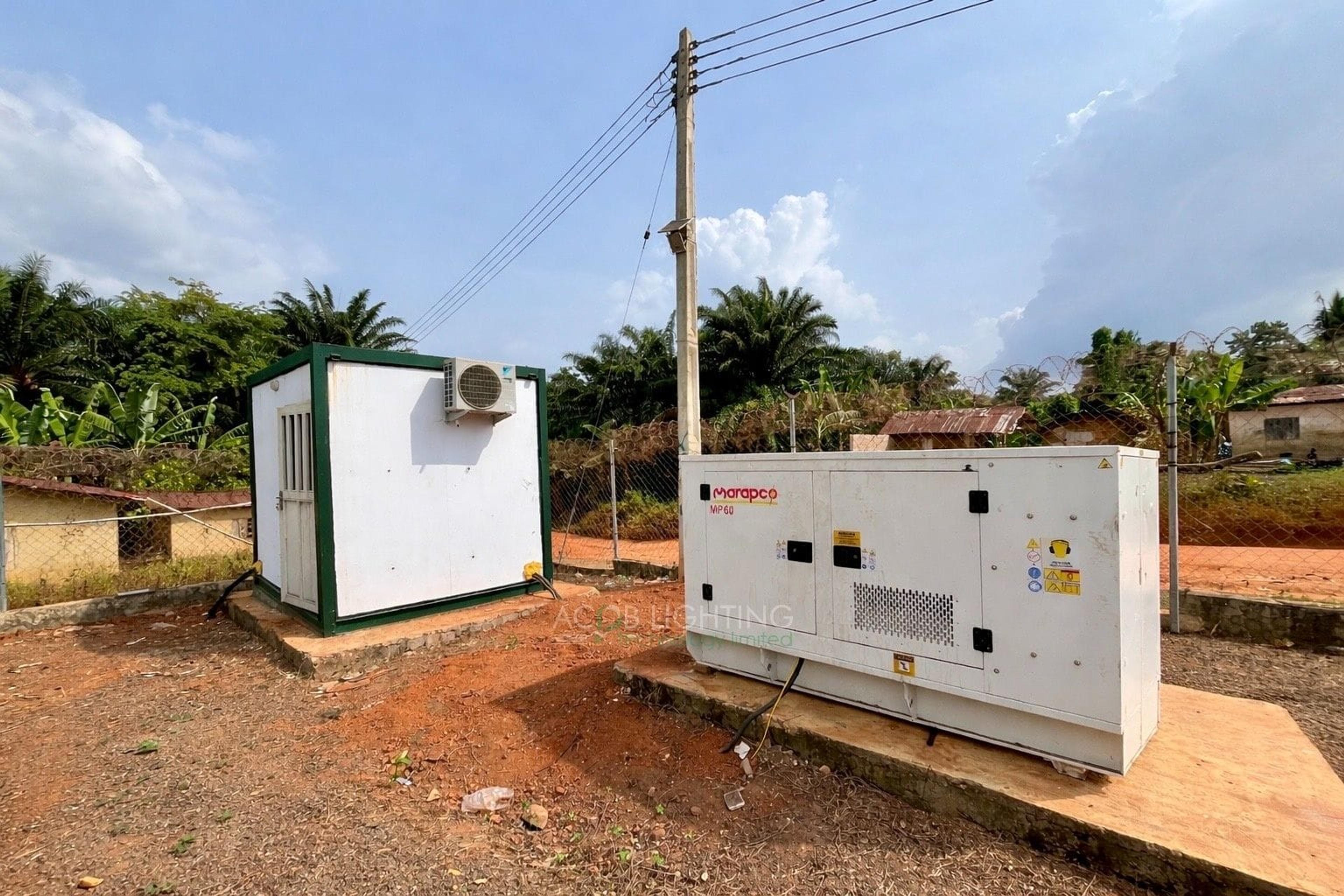 Bolorunduro Adewole Community 40 kWp Hybrid Solar Mini-Grid Project for Rural Electrification, Ondo State, Nigeria - Installation Photo 1
