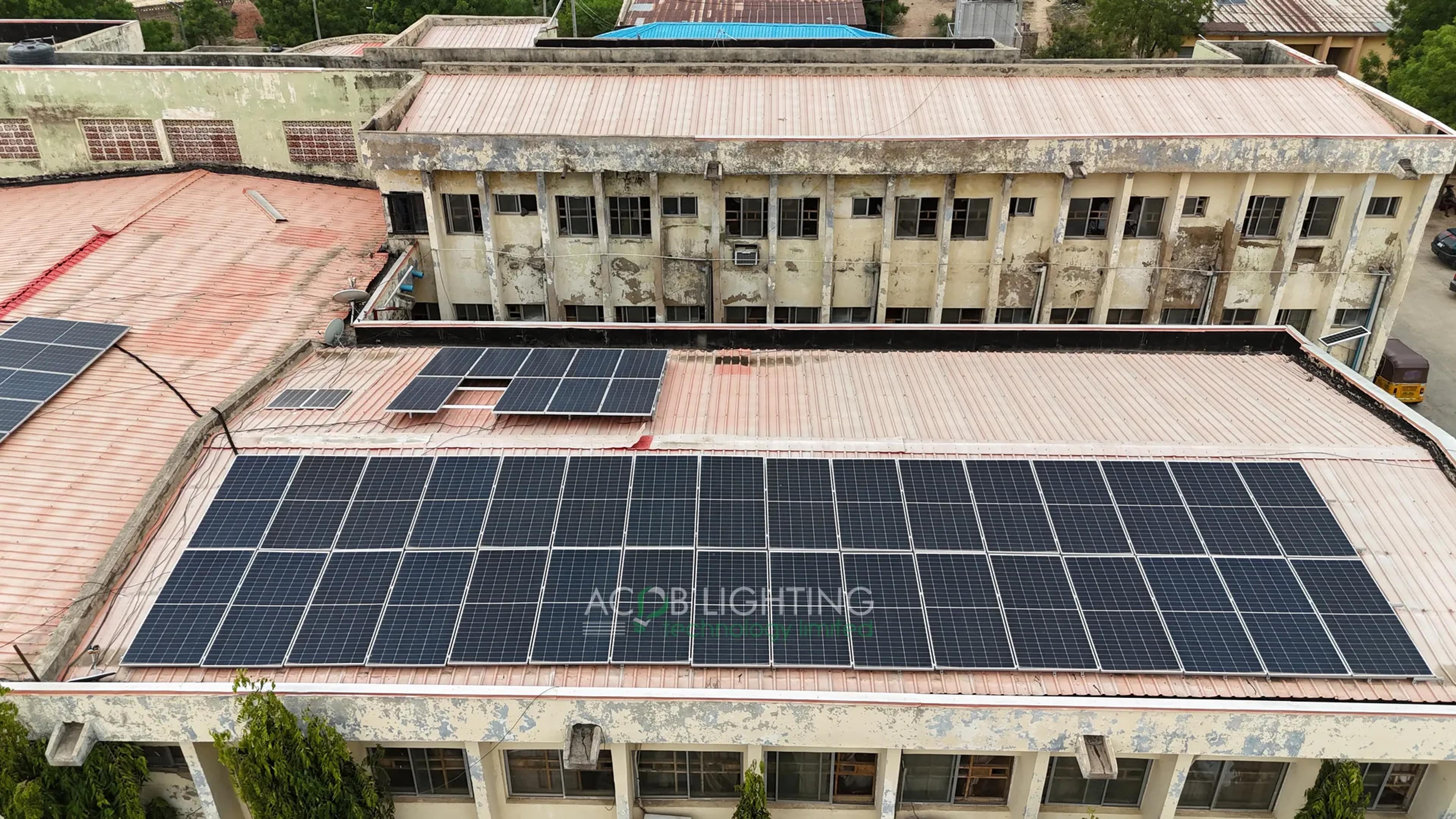 Solar power and battery storage installations at Sir Mohammed Sanusi Hospital, Kano State (sir-mohammed-sanusi-hospital-3)