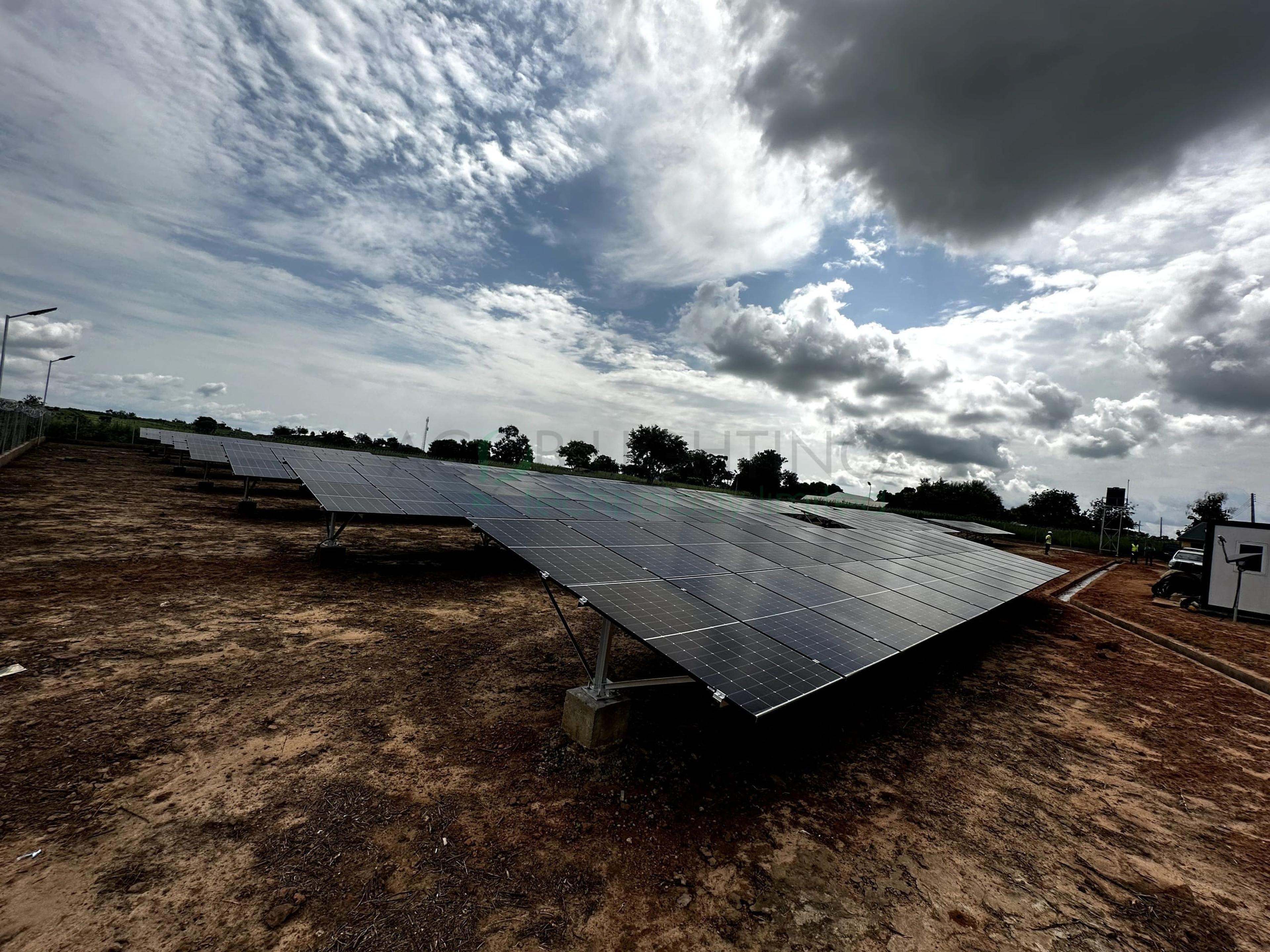 Umaisha Community 350 kWp Hybrid Solar Mini-Grid Project for Rural Electrification, Nasarawa State, Nigeria - Installation Photo 1
