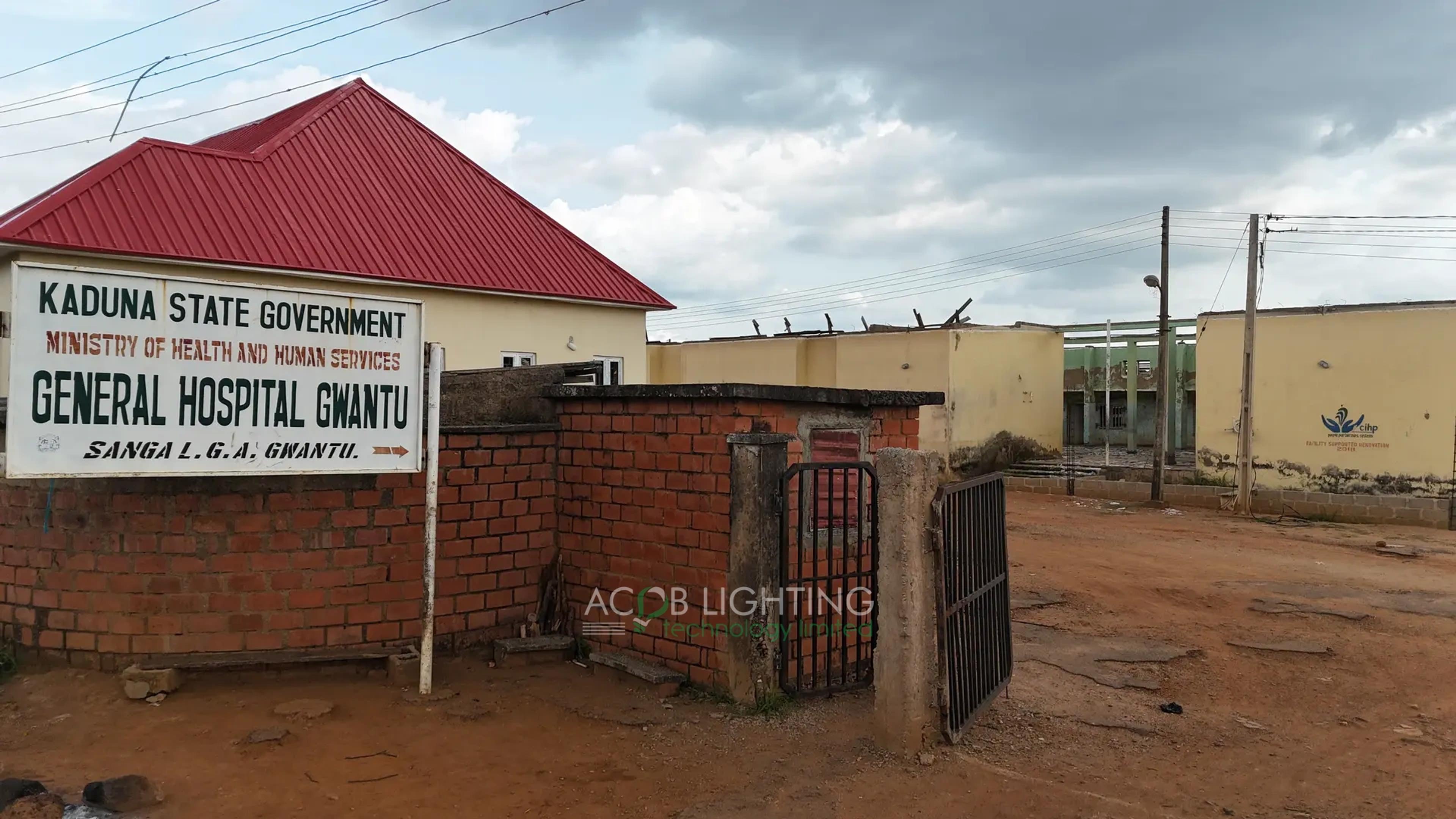 Gwantu General Hospital 50 kWp Solar + Battery Backup System Project for Secondary Healthcare, Kaduna State, Nigeria - Installation Photo 7