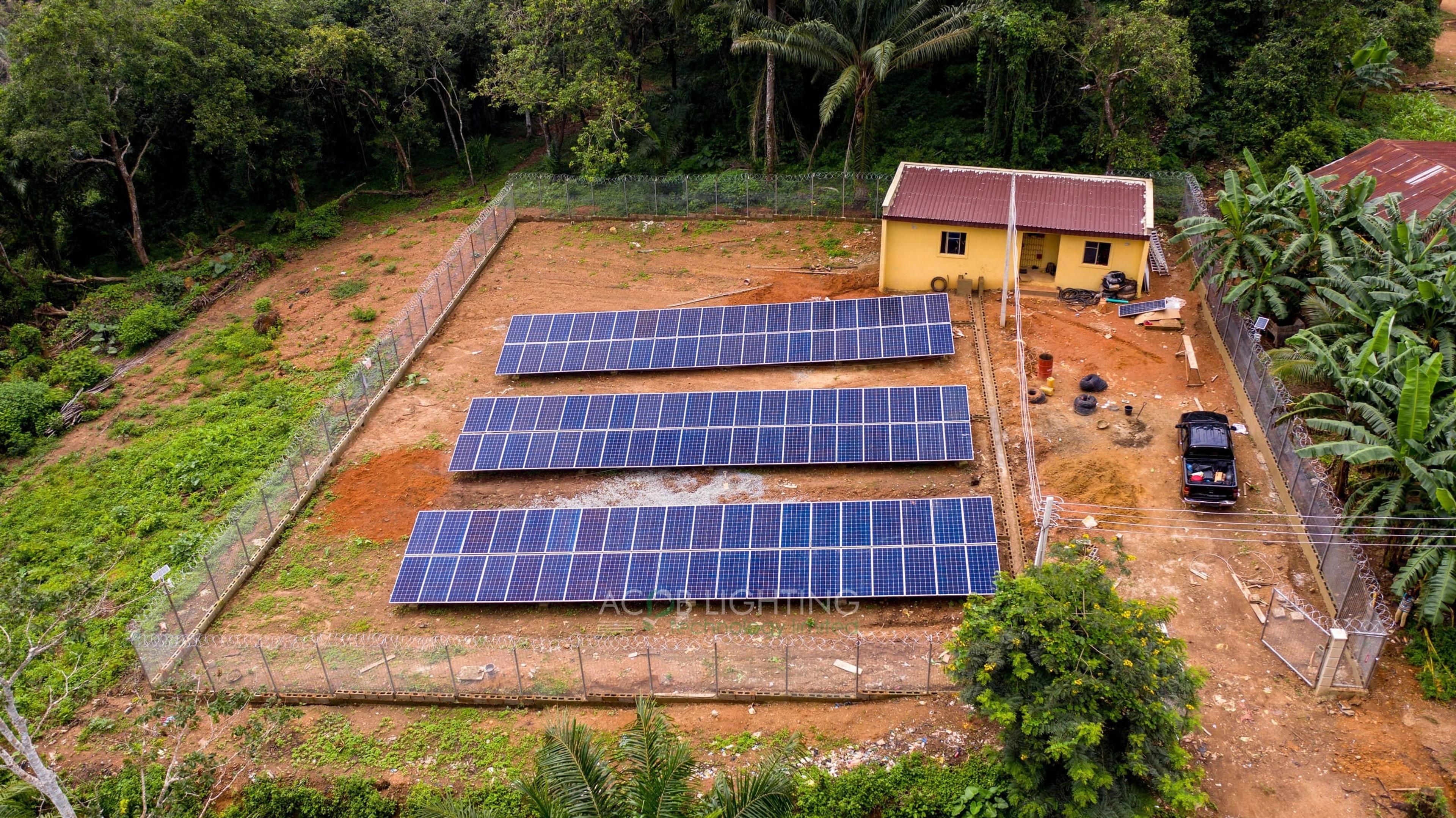 Obadore Community 40 kWp Hybrid Solar Mini-Grid Project for Rural Electrification, Ondo State, Nigeria - Main Cover