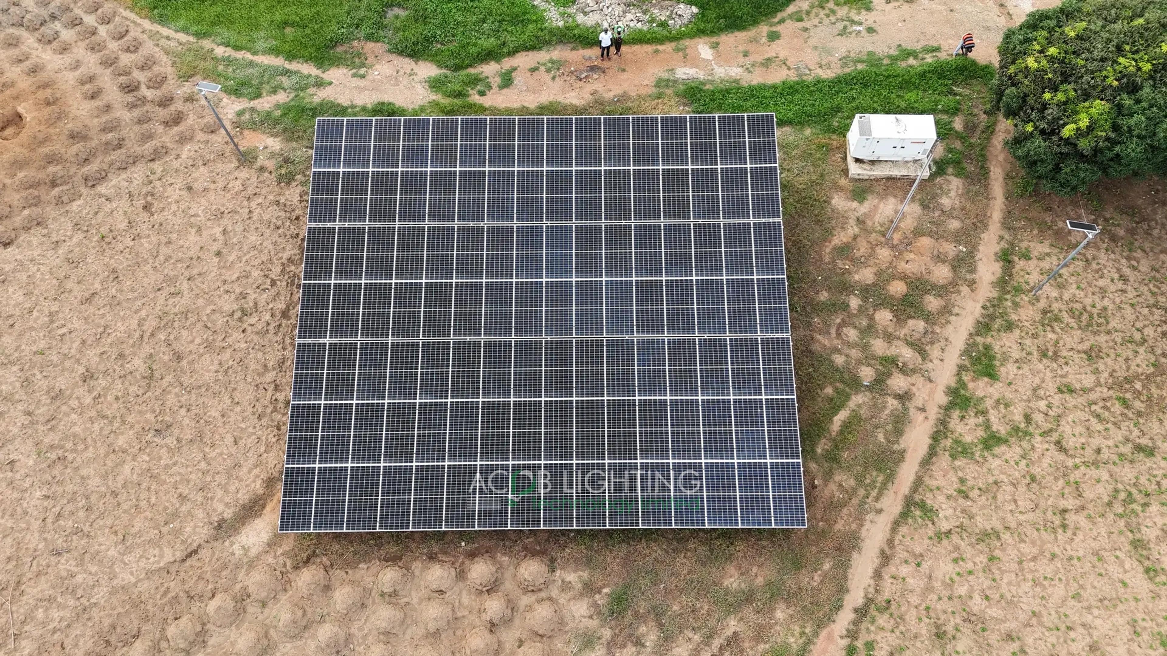 Gwantu General Hospital 50 kWp Solar + Battery Backup System Project for Secondary Healthcare, Kaduna State, Nigeria - Installation Photo 3