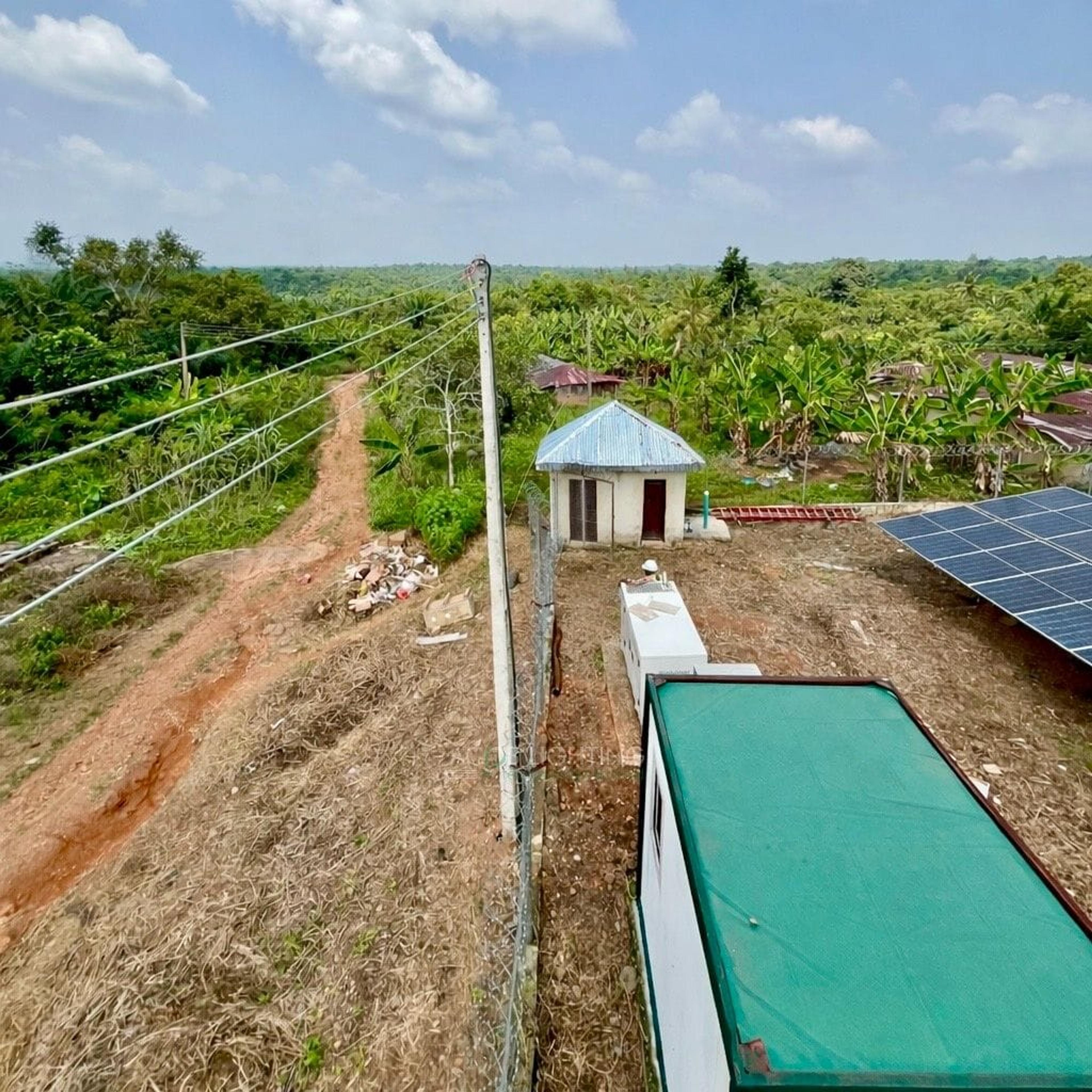 Bolorunduro Adaja Community 40 kWp Hybrid Solar Mini-Grid Project for Rural Electrification, Ondo State, Nigeria - Installation Photo 1