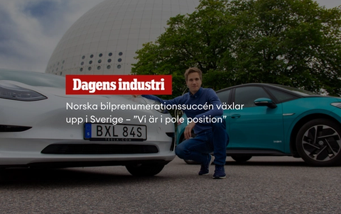 Dagens industri artikel