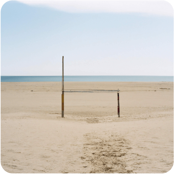 Scene from a memory about a beach in spain