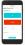 Screen showing app on phone
