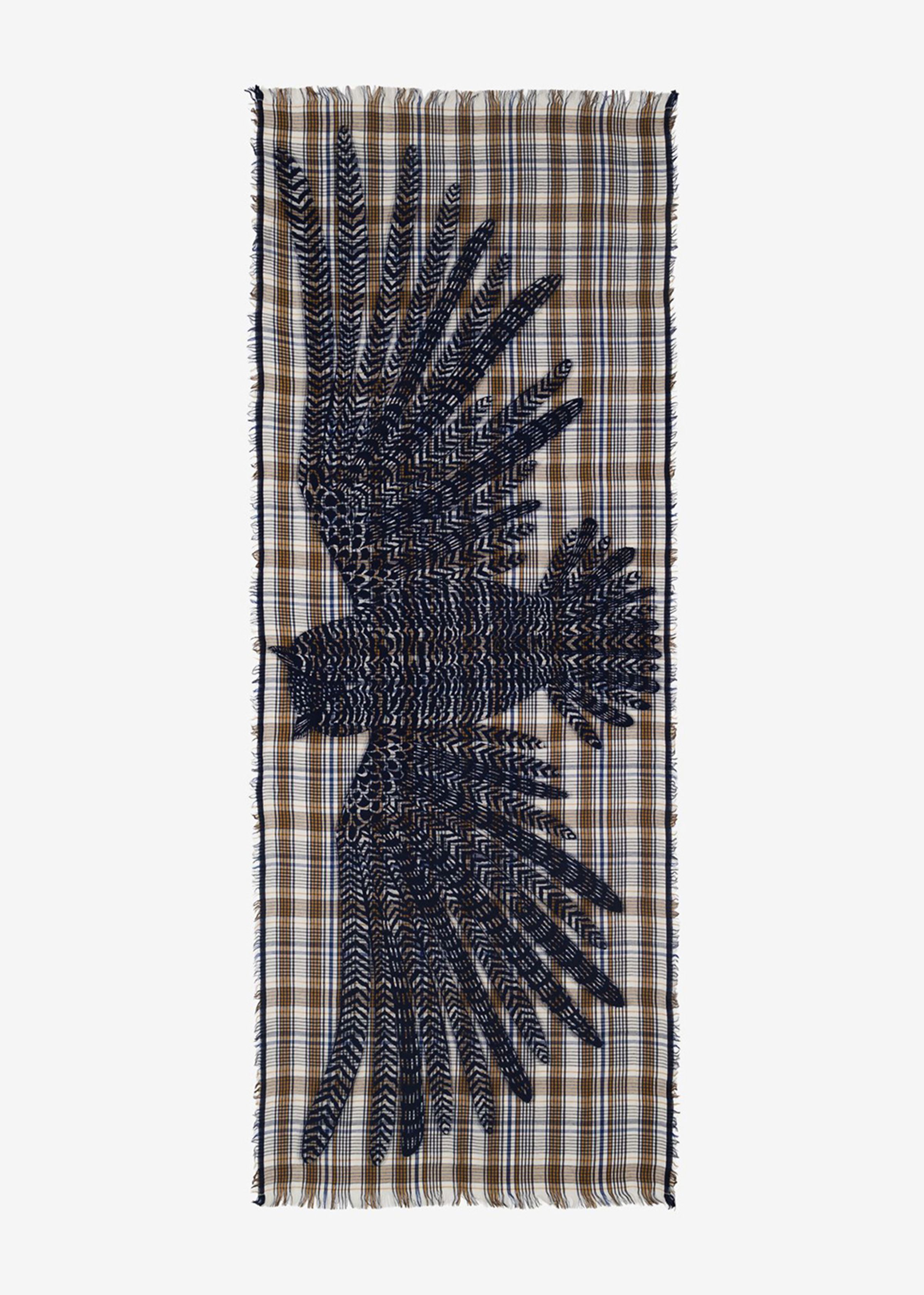 Scarf 70 - Hedwige 3D - Navy