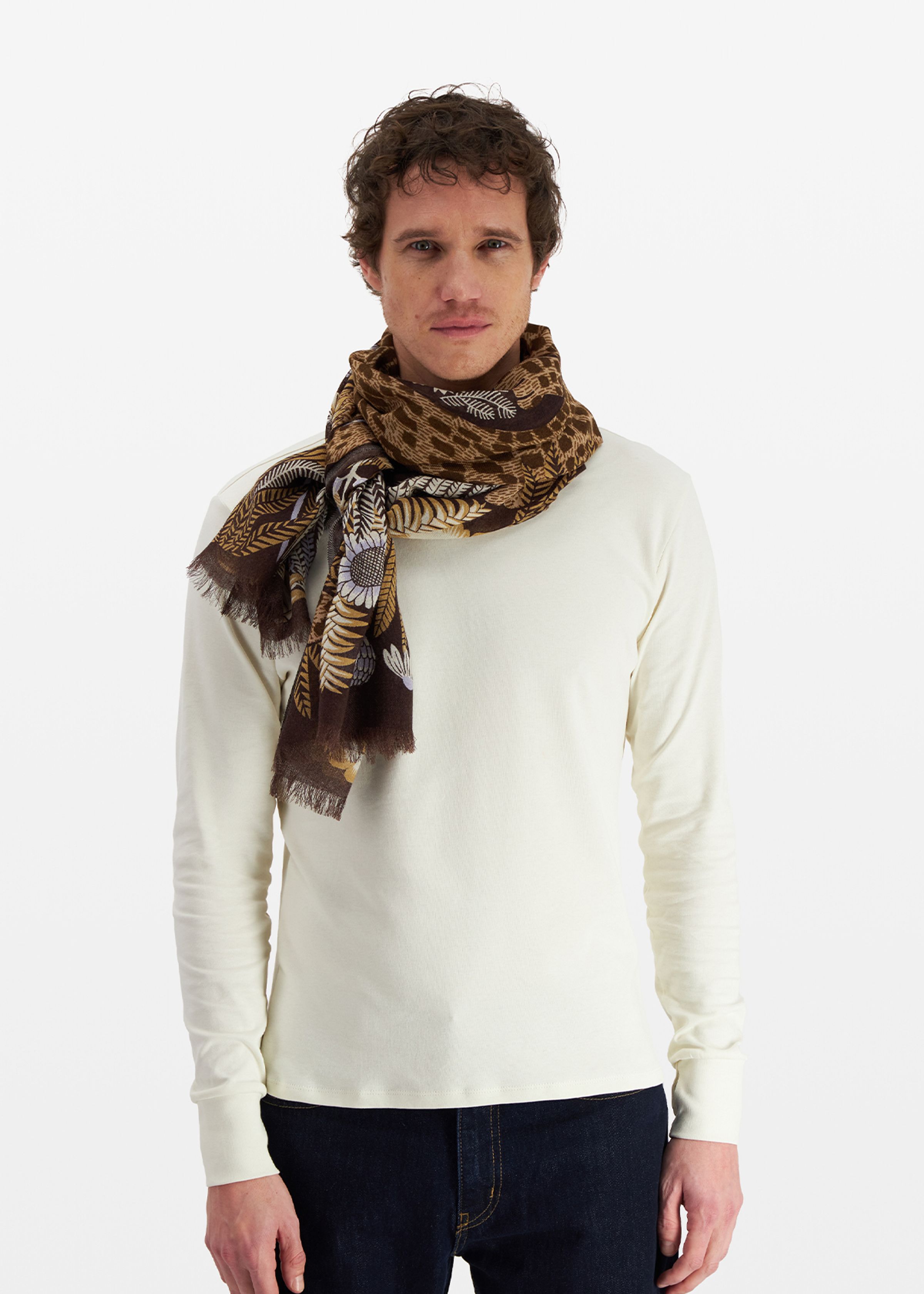 Scarf 70 - Rousseau - Natural