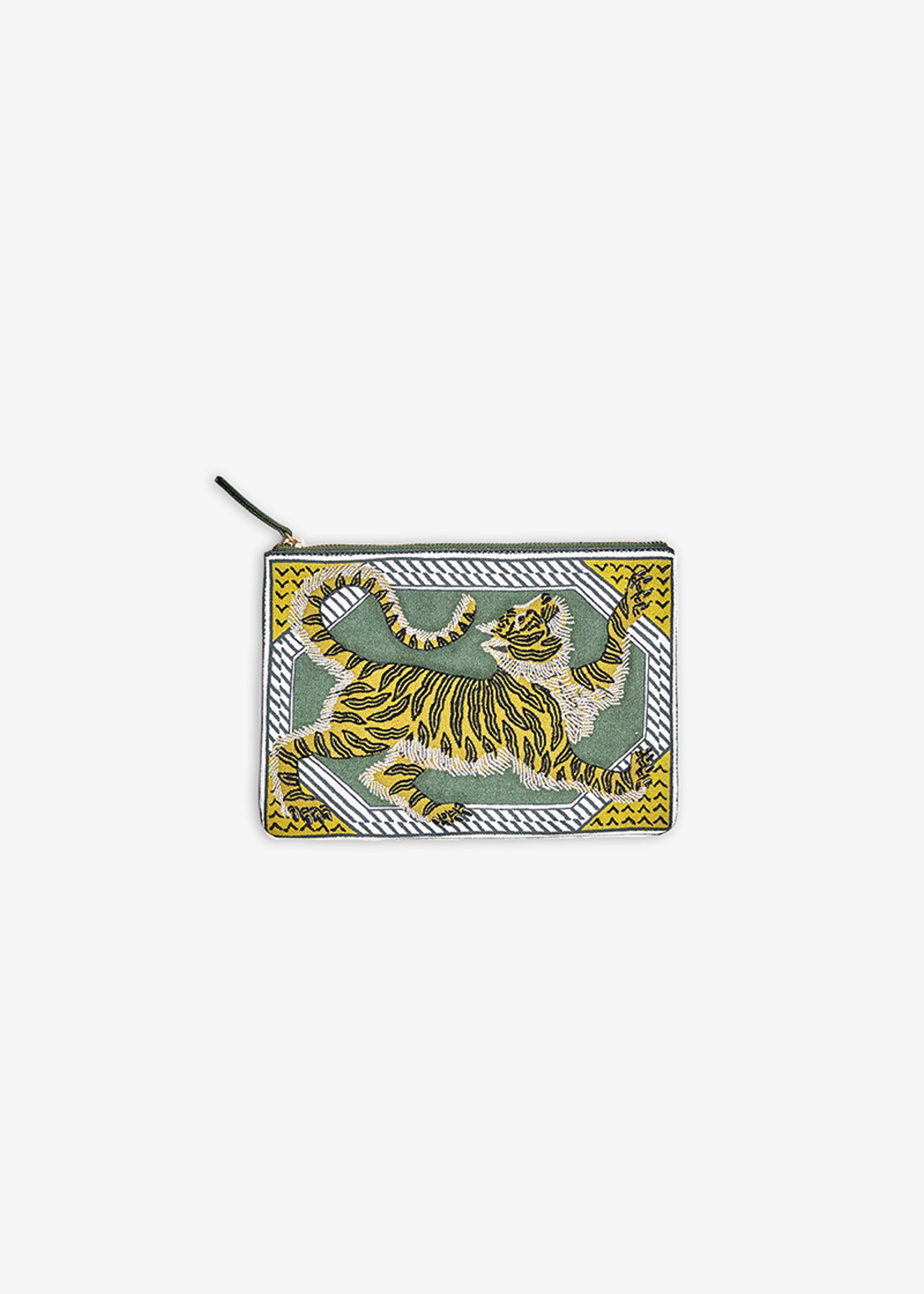 Pouch - Mantra Tiger - Green