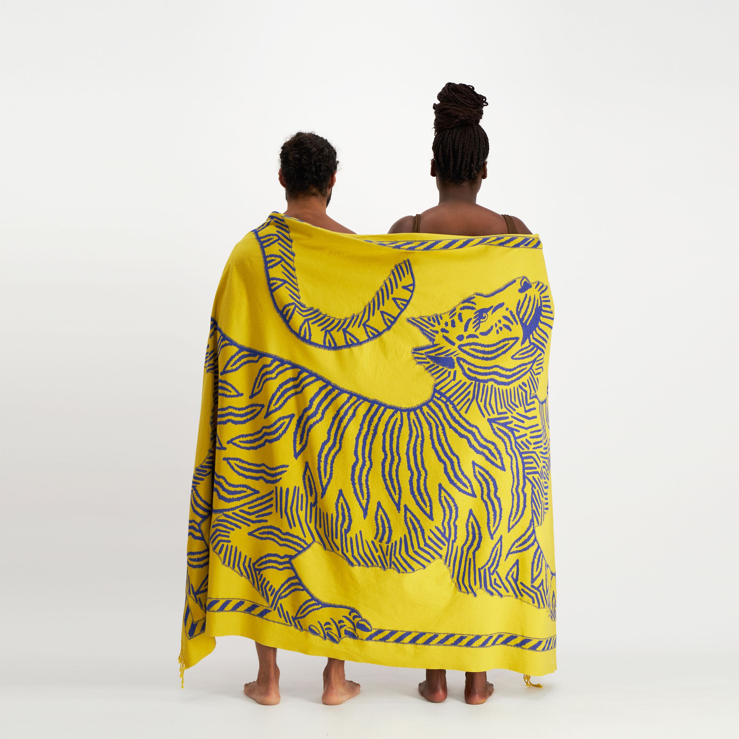 Fouta Towel 140 - Mantra 3D - Yellow