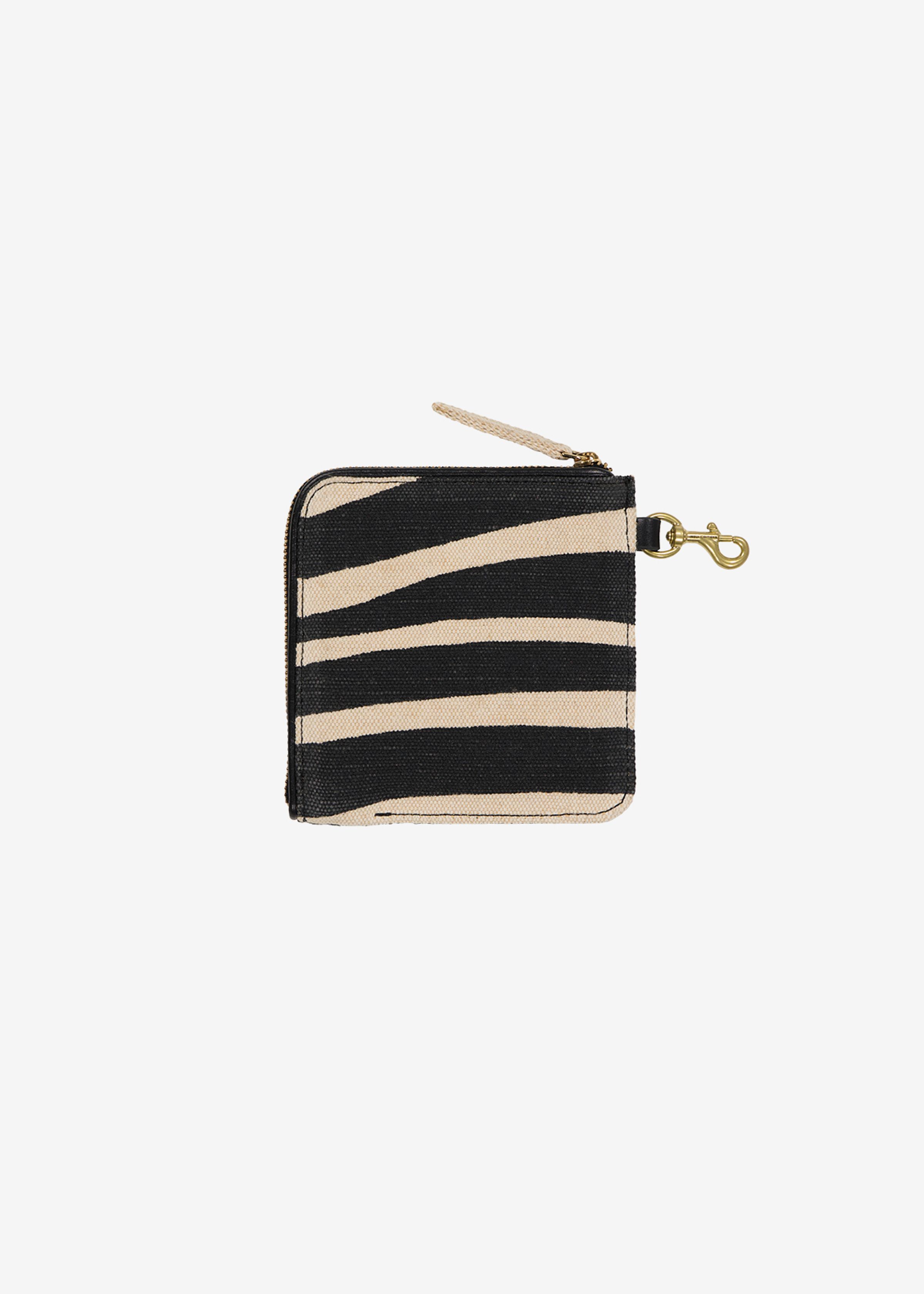 Wallet Strap - Zebra - White