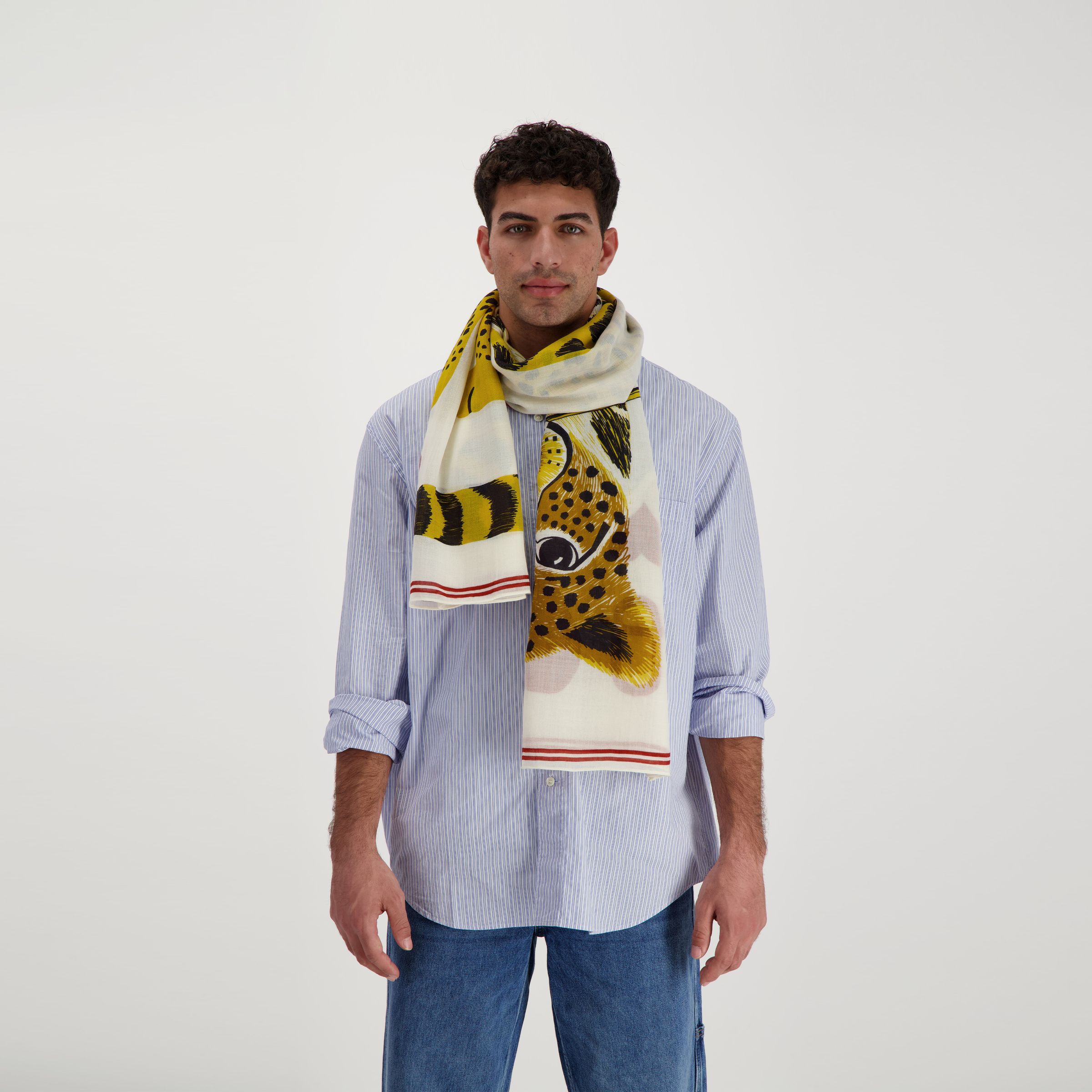 Scarf 100 - Queen - Yellow