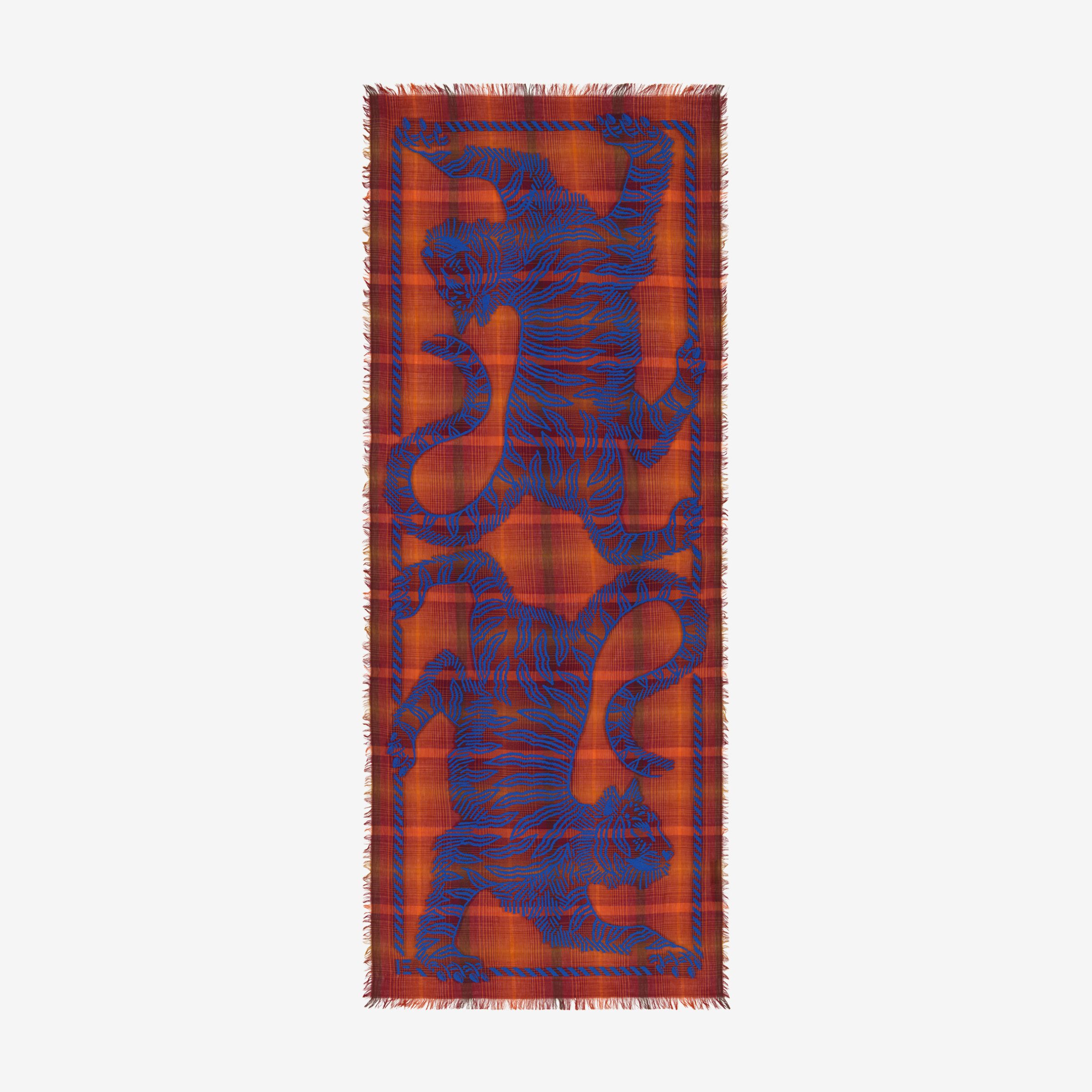 Scarf 70 - Mantra 3D - Red