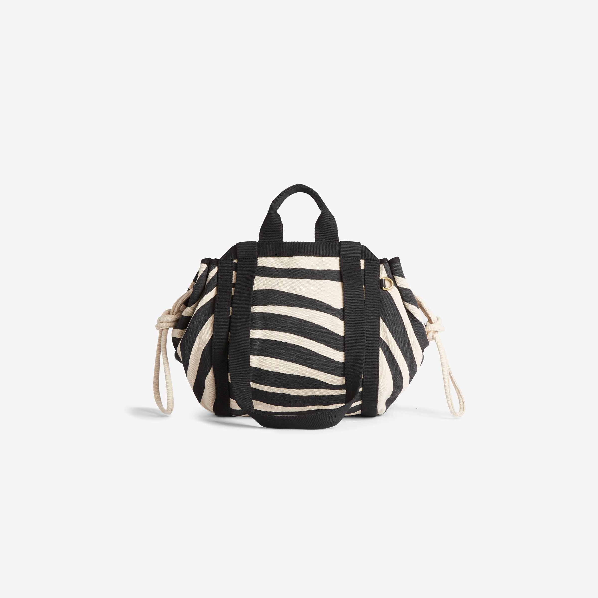 Strap Bag L - Zebra - White