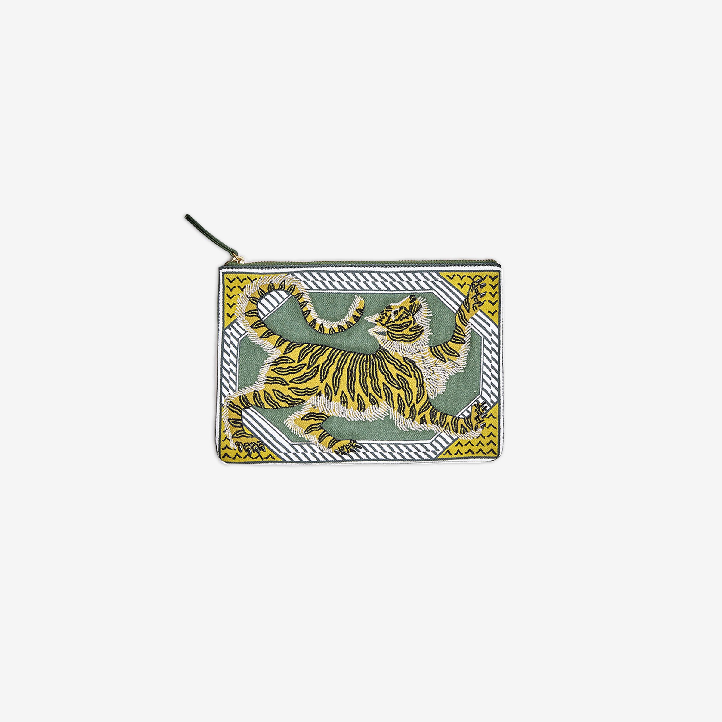 Pouch - Mantra Tiger - Green