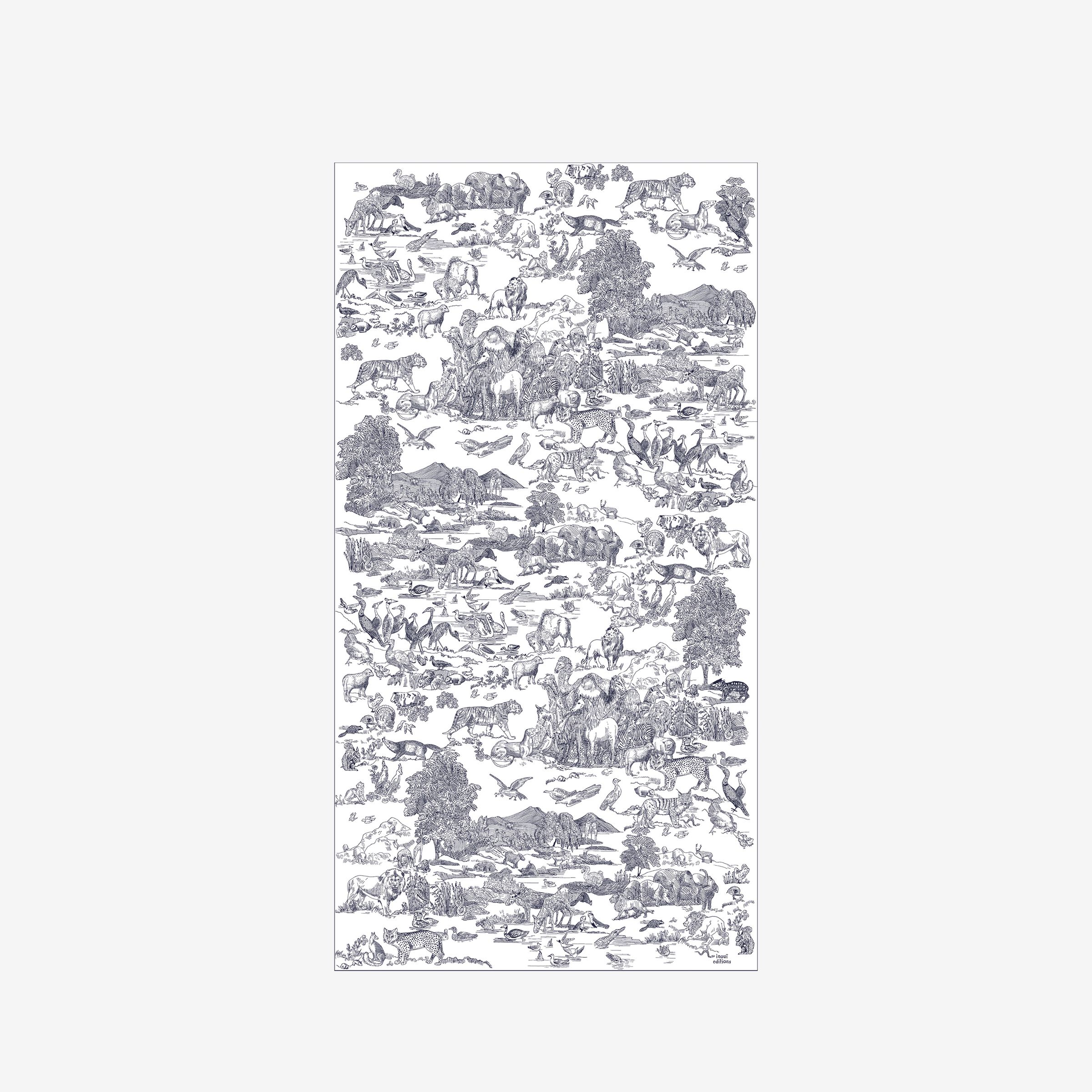 Schal 100 - Reverie - Weiß