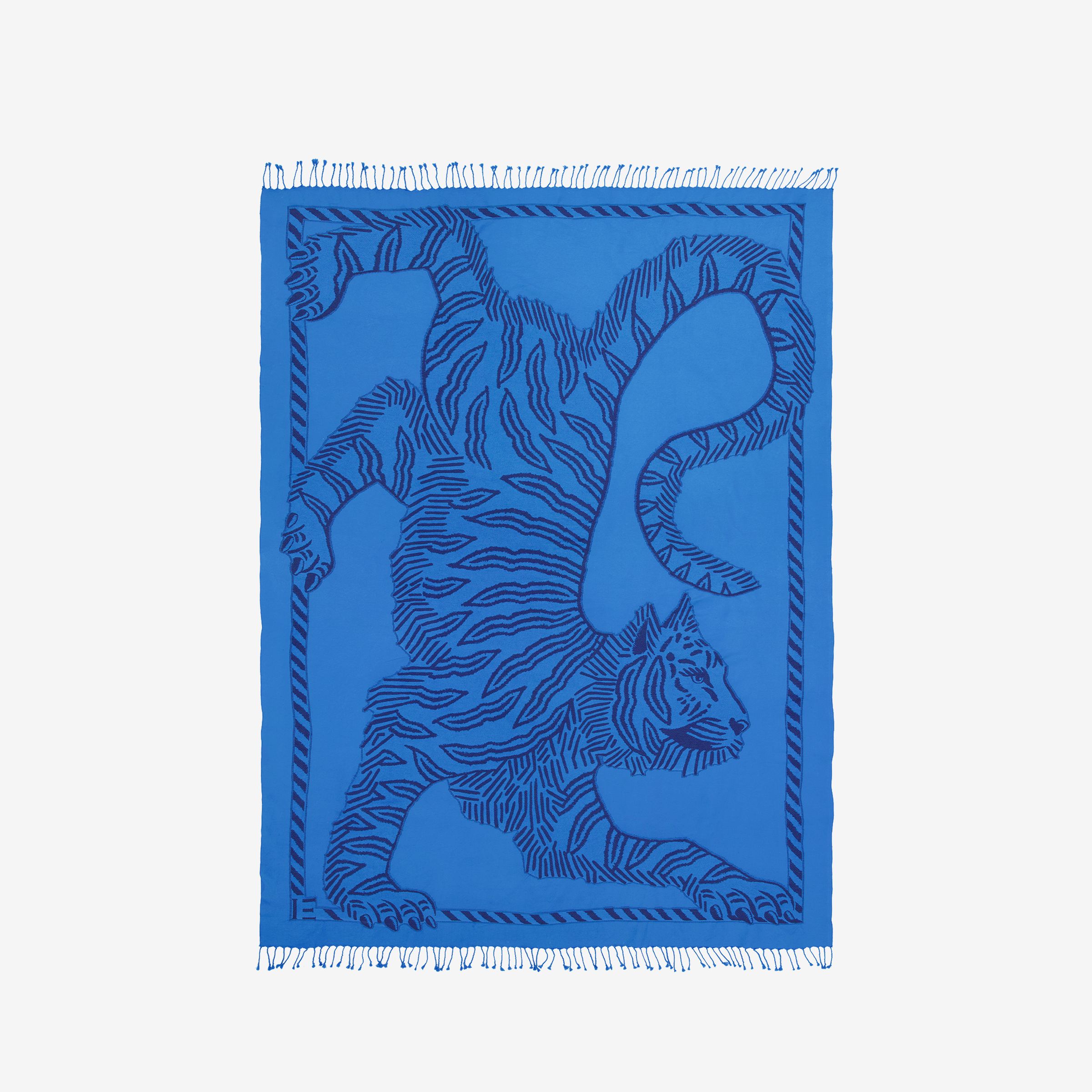 Fouta Towel 140 - Mantra 3D - Blue