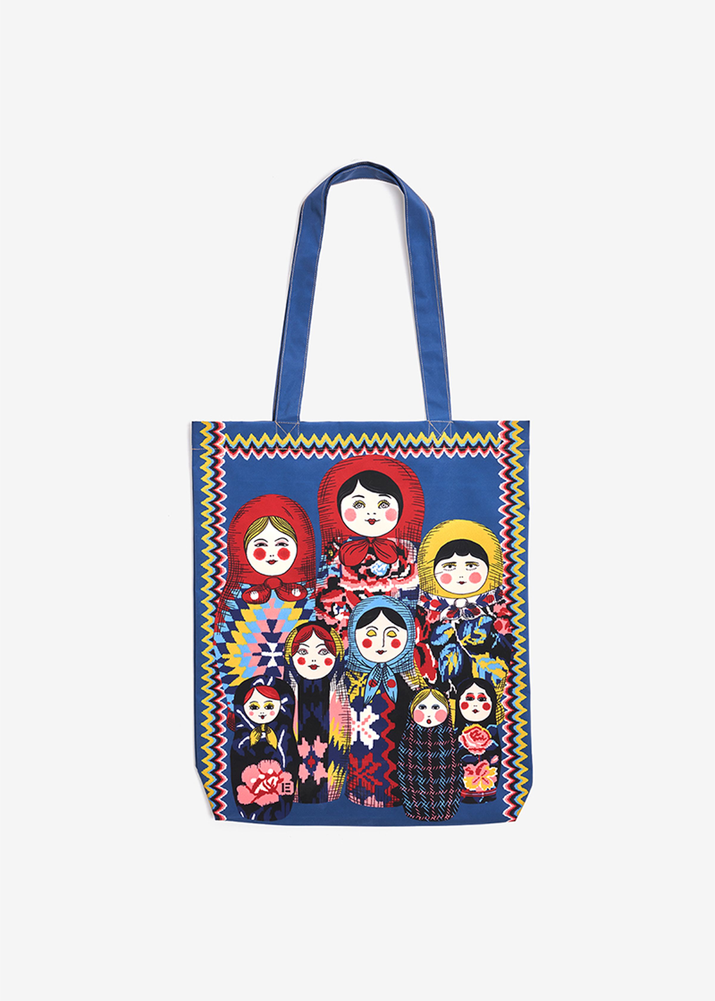 Shopper Bag - Matriochka - Blue