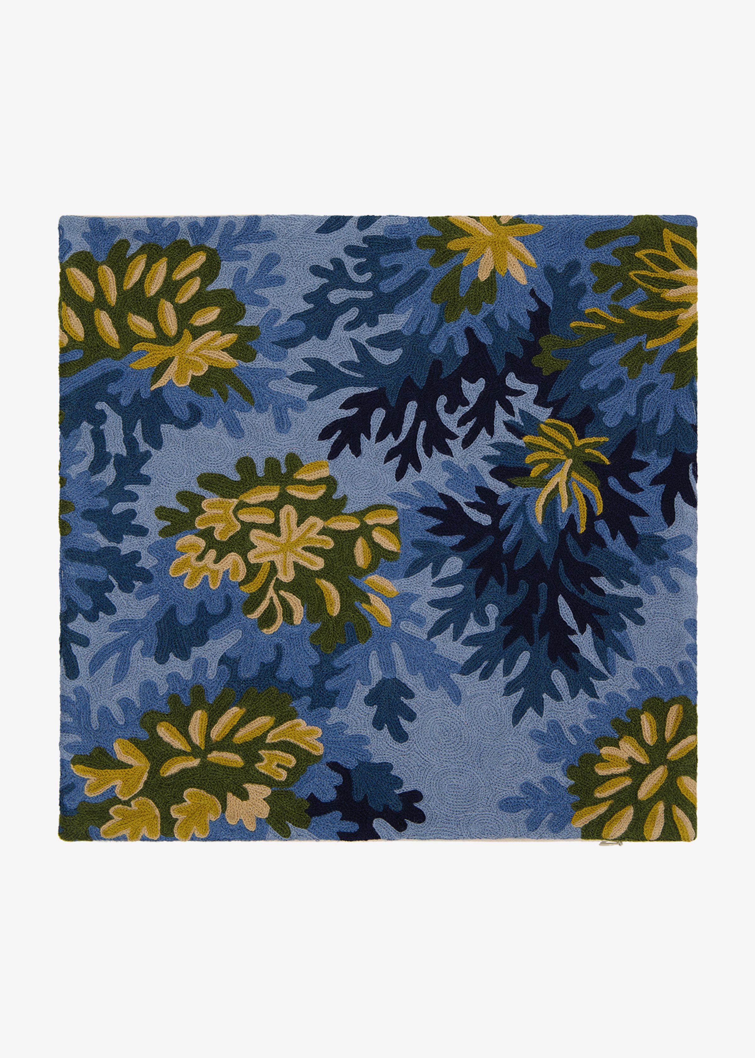 Cushion Cover 45 - Fontainebleau - Duck Blue