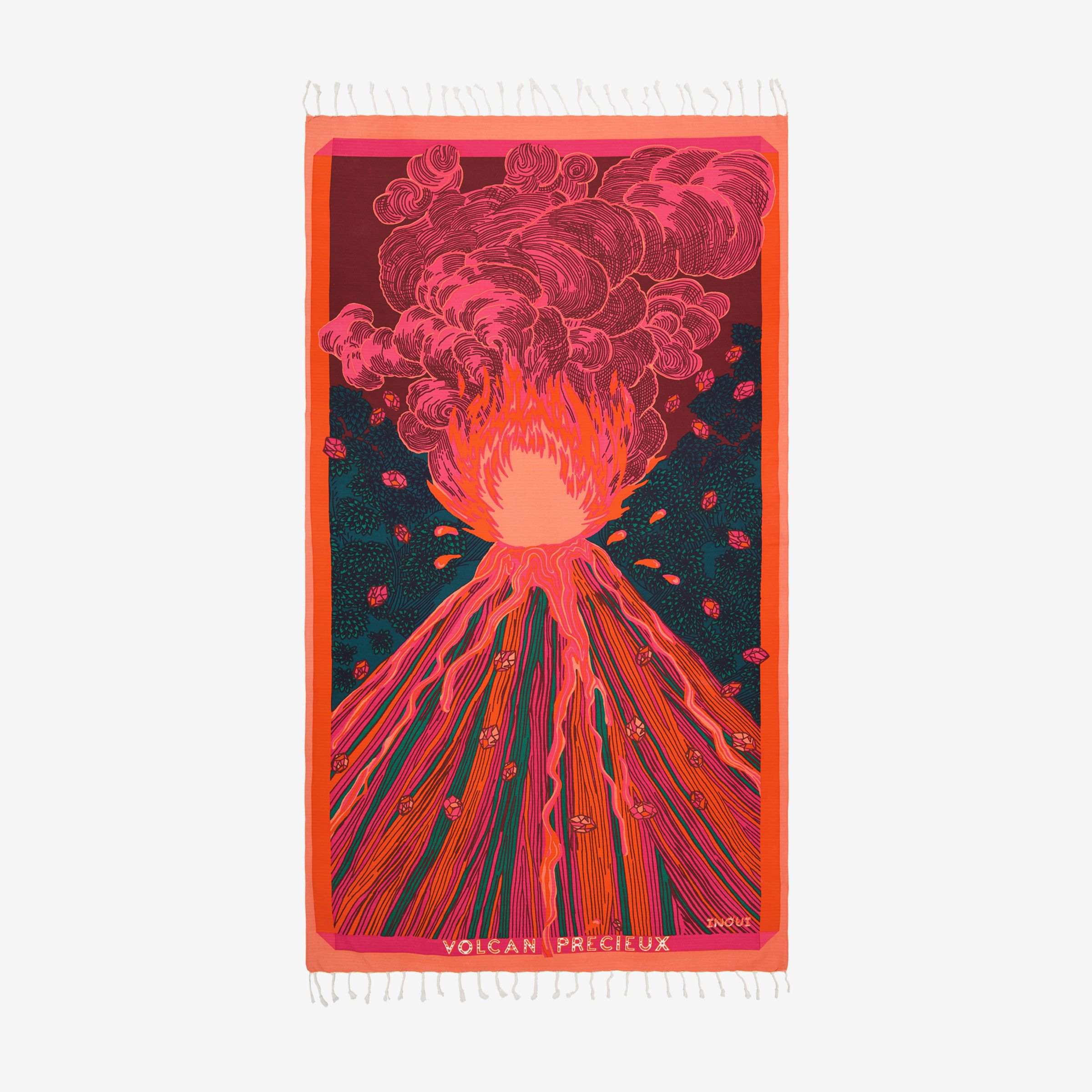 Fouta Towel 100 - Stromboli - Pink