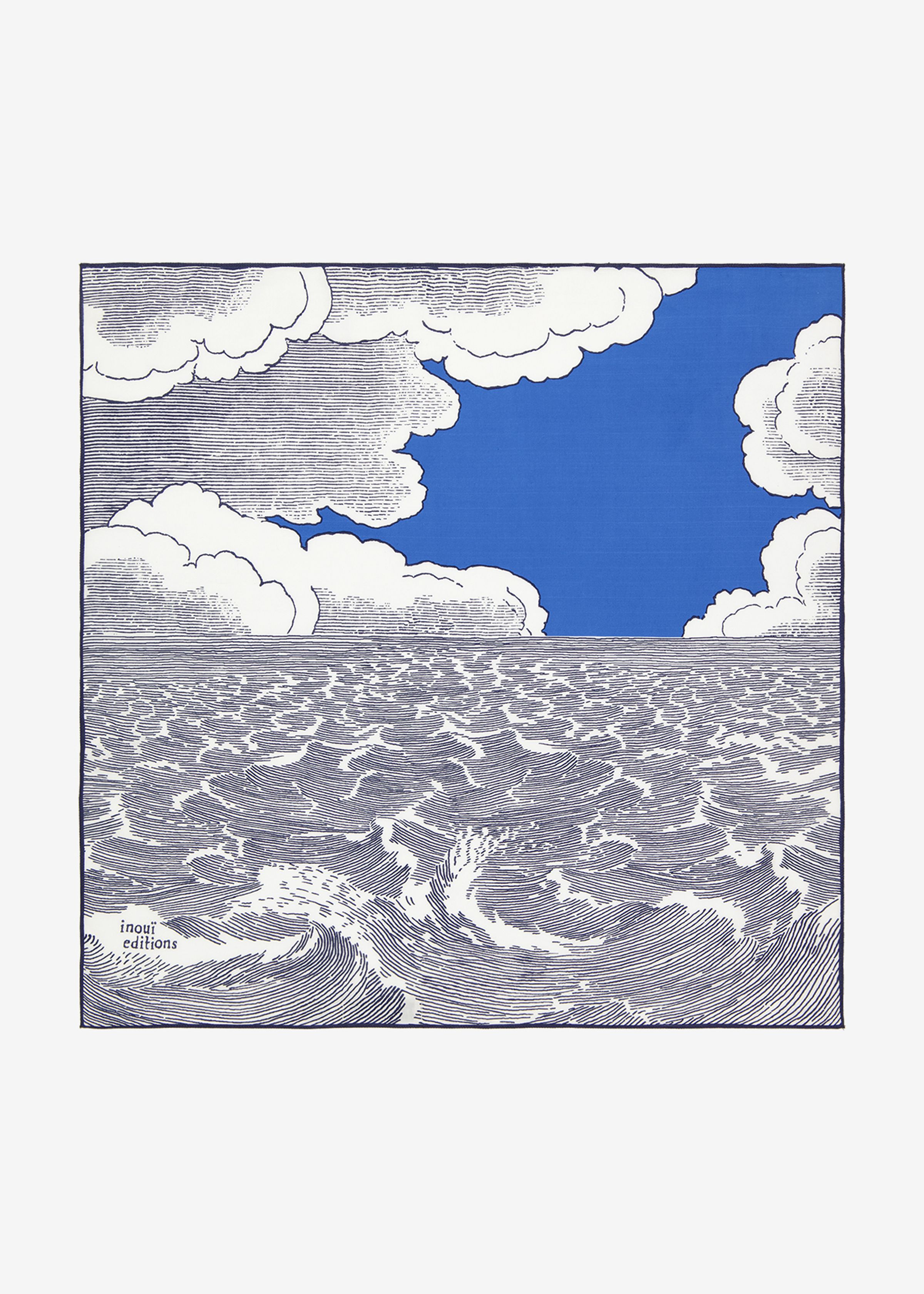 Pañuelo 65 - Oceanique - Azul Marino