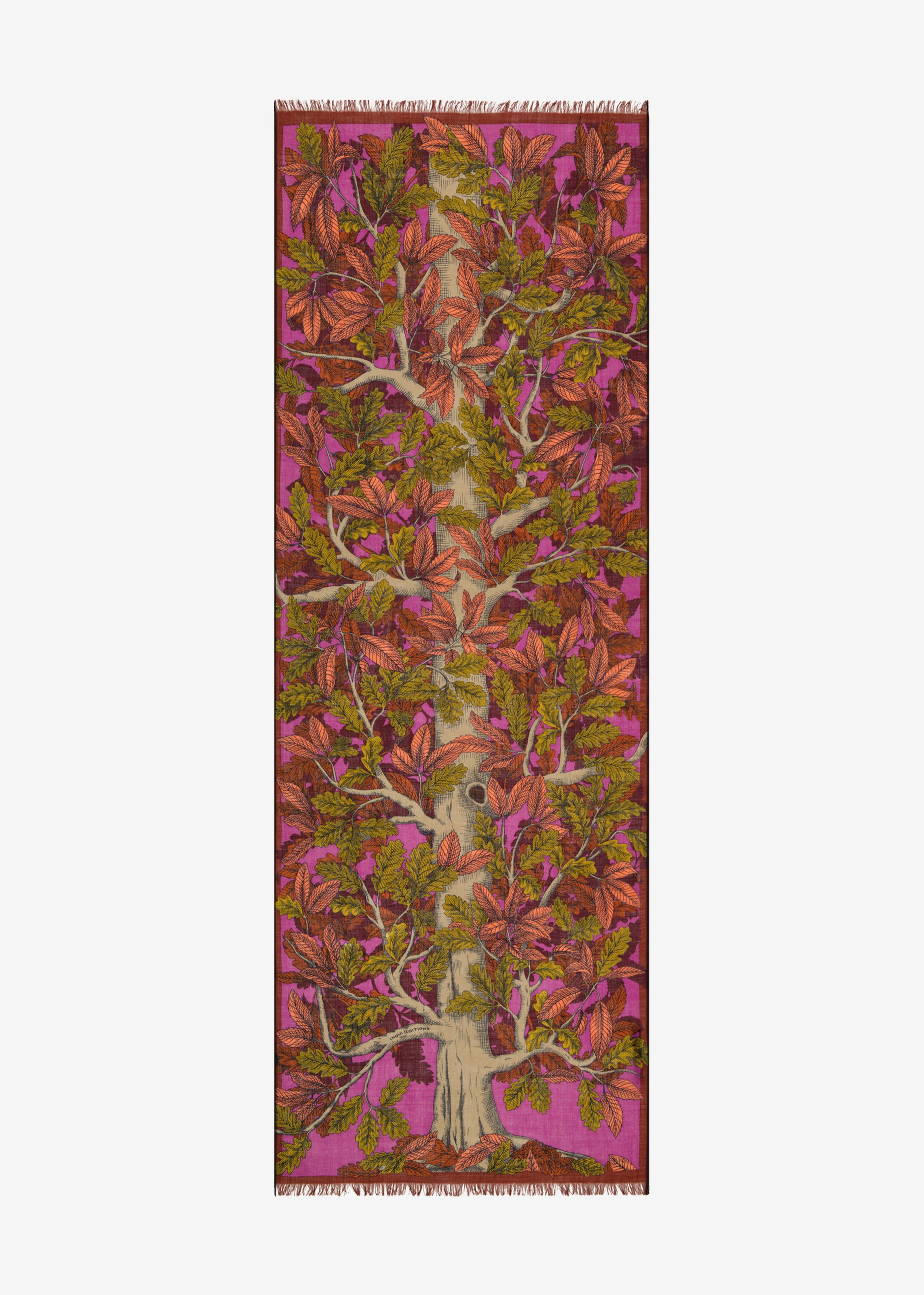 Scarf 70 - Archimede - Fuchsia
