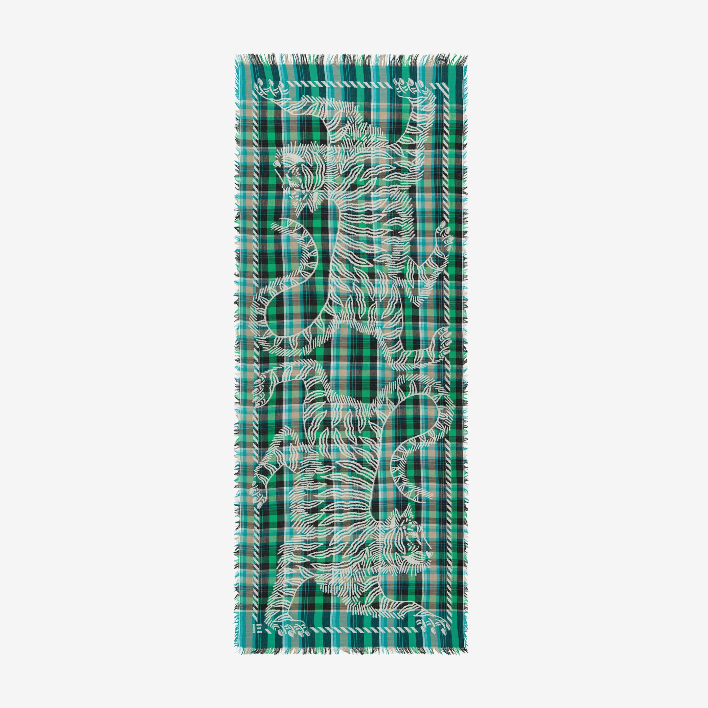 Scarf 70 - Mantra 3D - Green