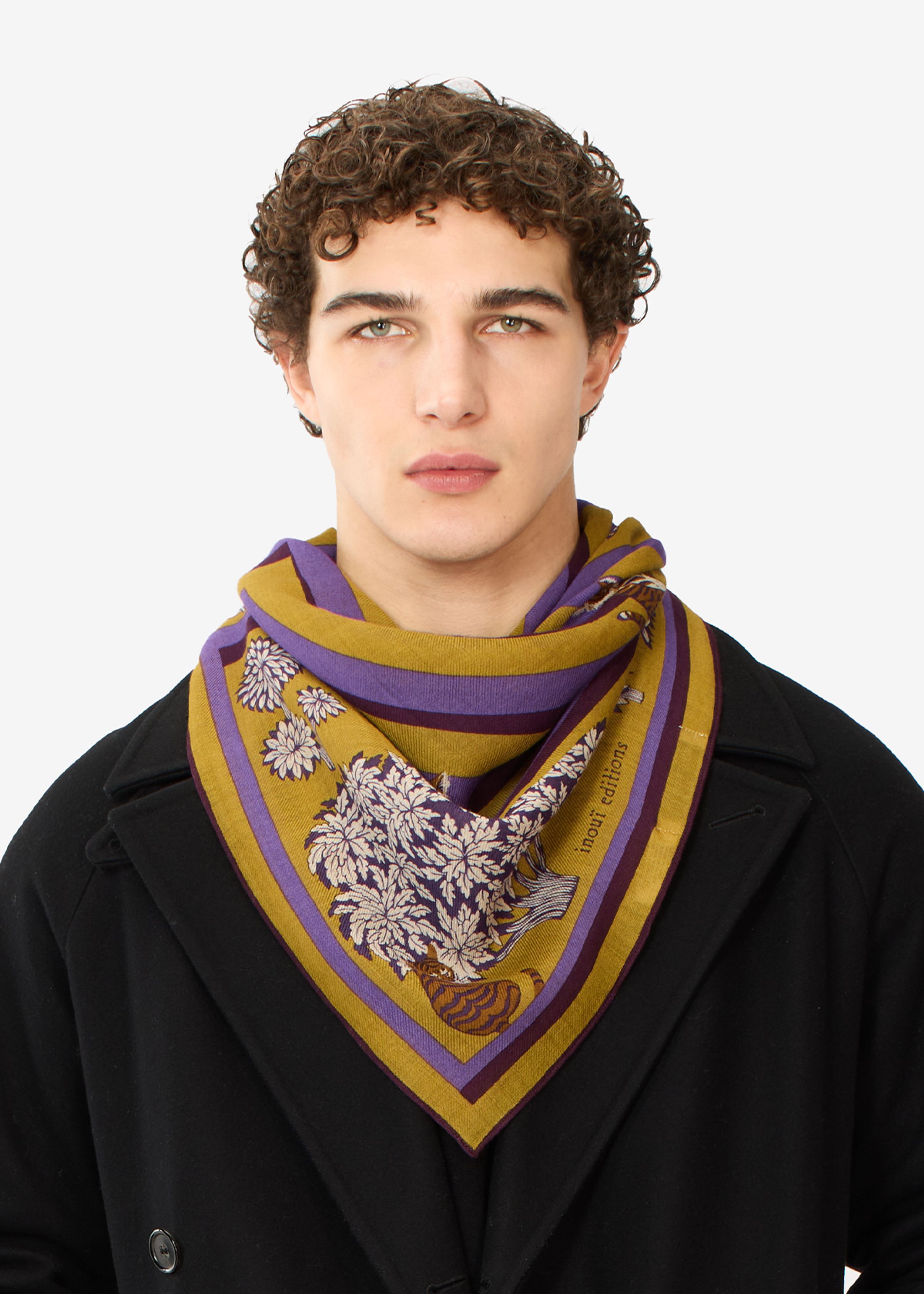 Foulard Quadrato Topmode 57x57 Cm - Tinta Unita, Morbido E Versatile - Foto 7