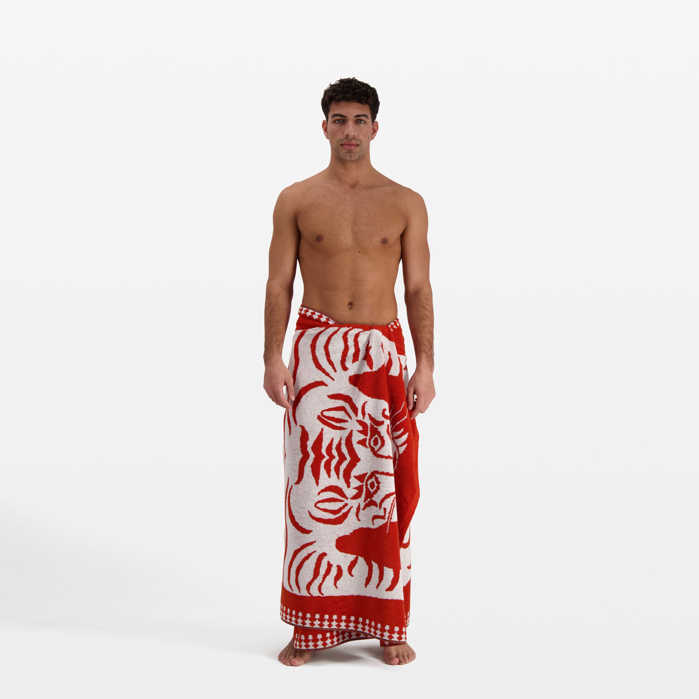 Beach Towel - Todd - Red
