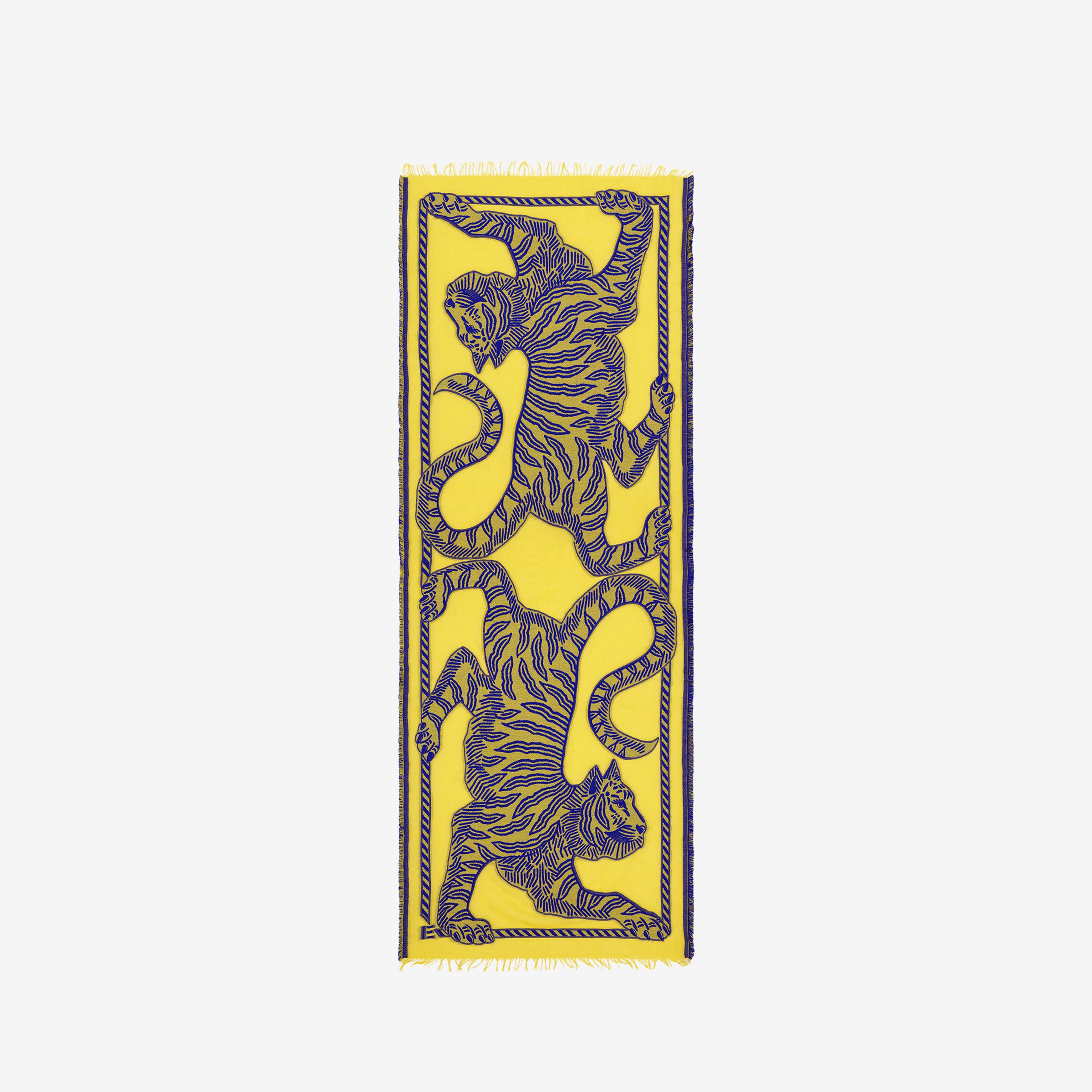 Scarf 70 - Mantra Summer 3D - Yellow