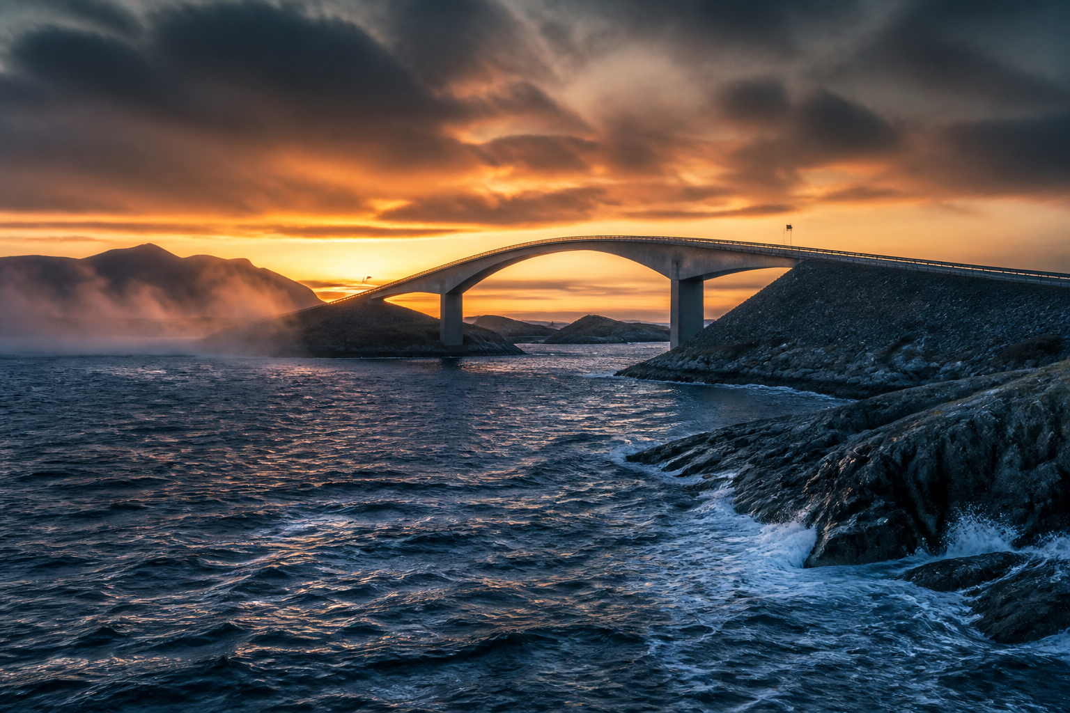 Norway's Atlantic Ocean Road: Driving at the Edge of the World