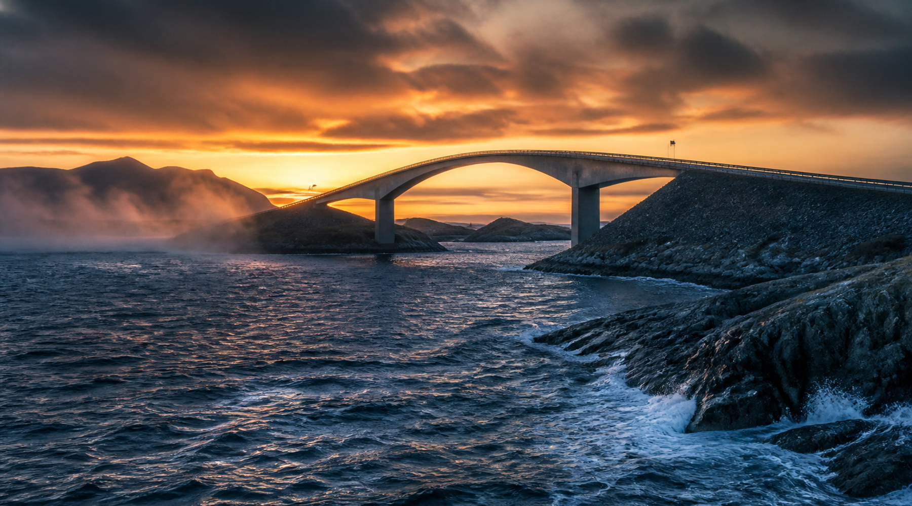 Norway's Atlantic Ocean Road: Driving at the Edge of the World
