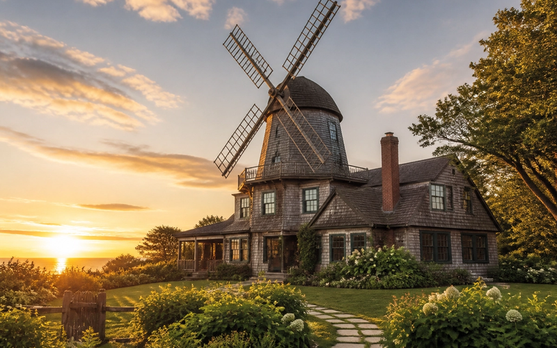 Inside Robert Downey Jr.’s Windmill House: A Sustainable Slice of Whimsy