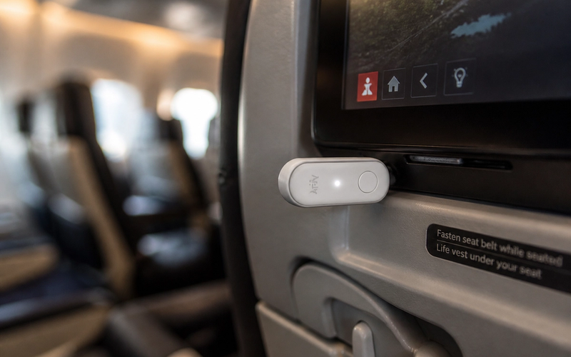 AirFly: The Bluetooth Adapter Solving the Biggest In-Flight Annoyance