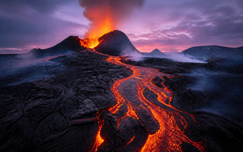 A Rare Look Inside the Earth: The Viral Time-Lapse Capturing a Volcanic Eruption