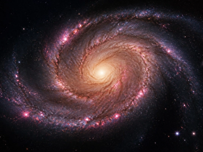 NASA Releases Sharpest View Yet of Distant Spiral Galaxy