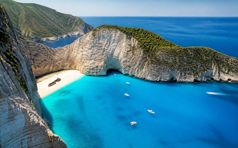 Navagio Beach Named Among World's Most Stunning Coastal Escapes