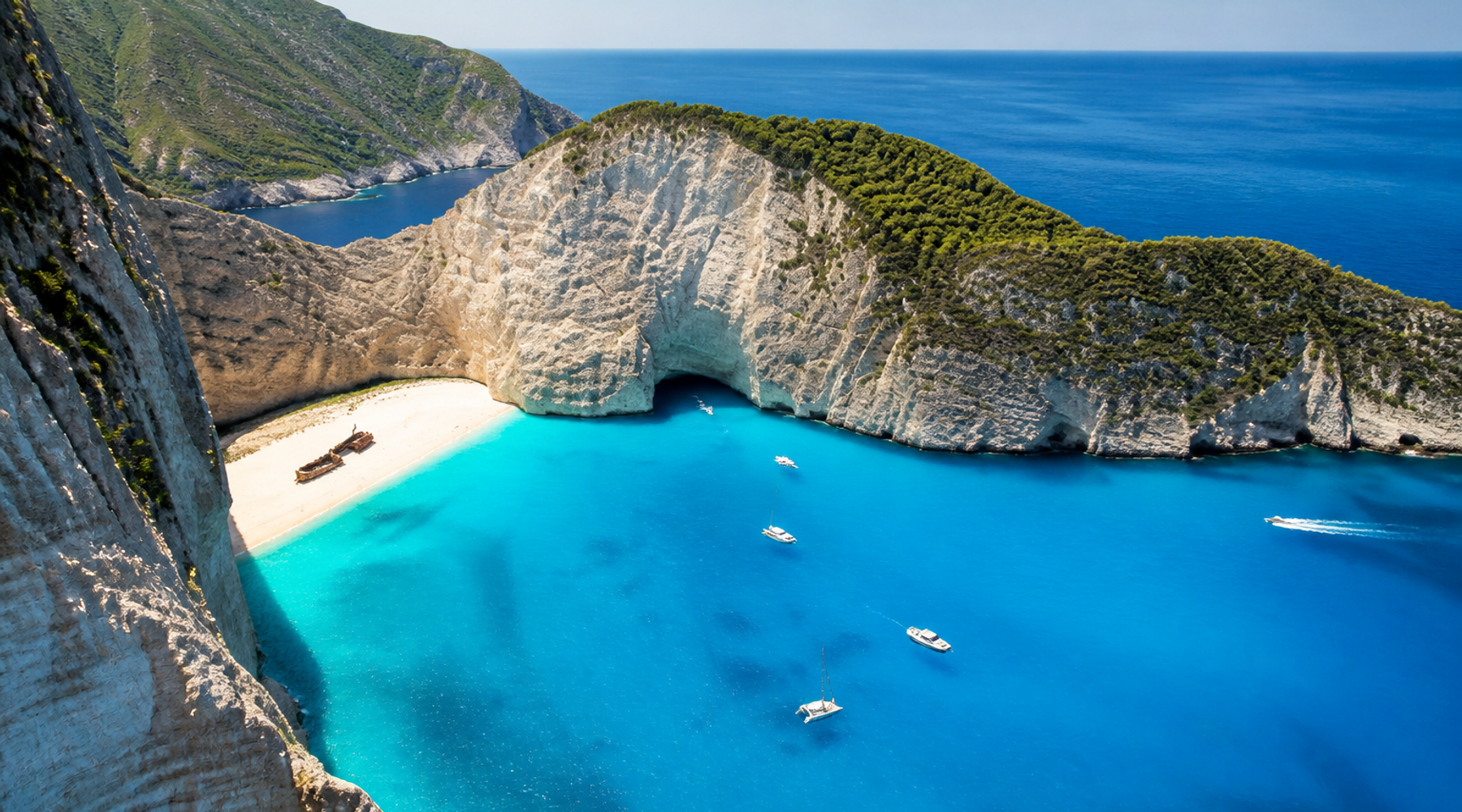 Navagio Beach Named Among World's Most Stunning Coastal Escapes