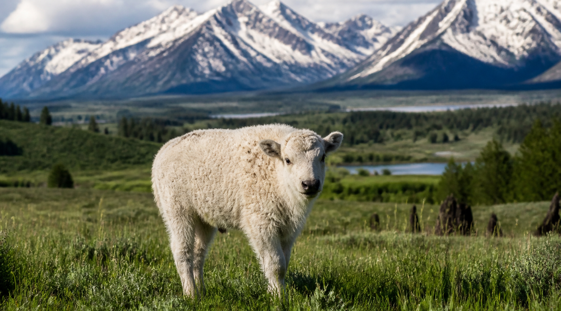 A Rare White Bison Was Just Born—and Many See It as Historic