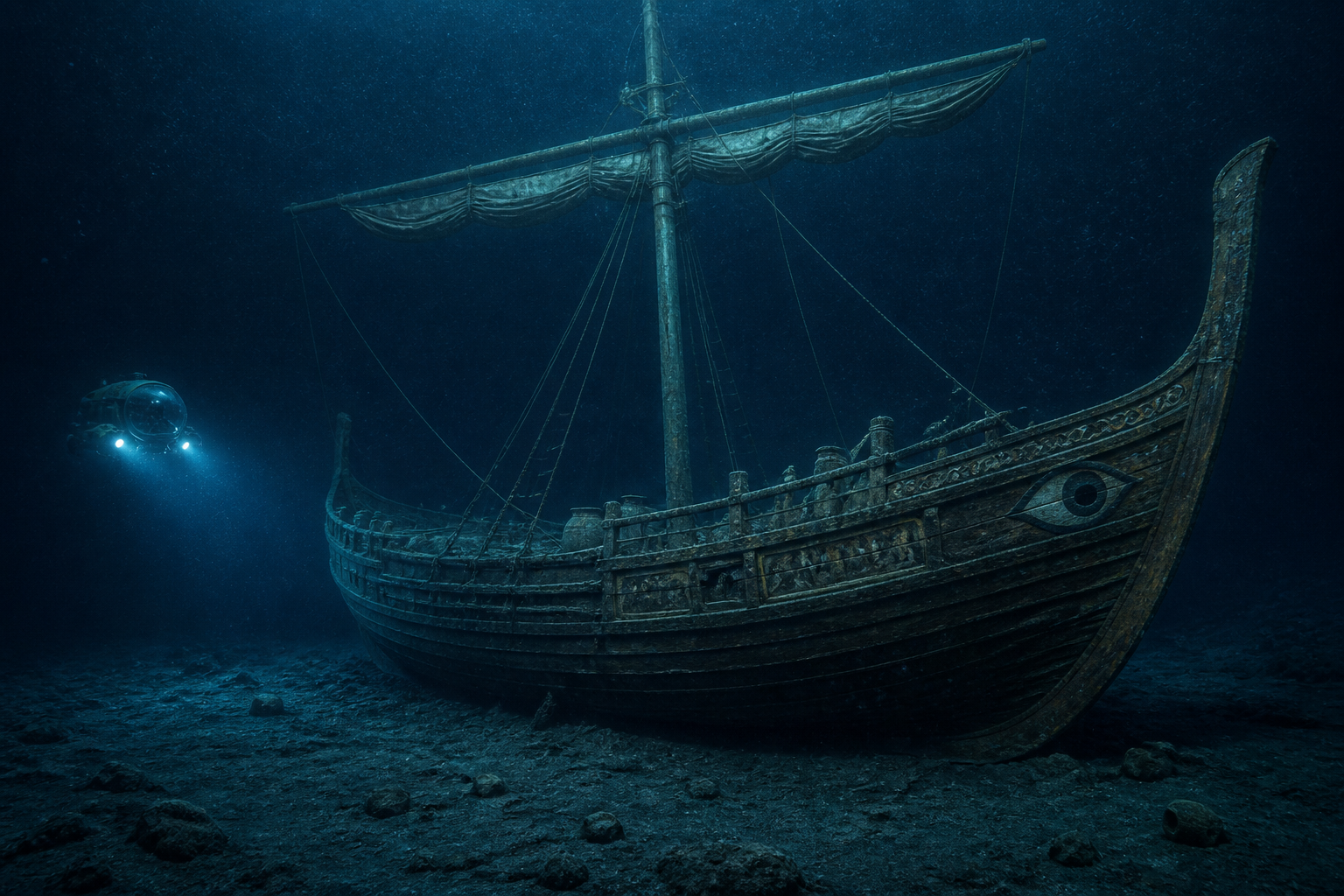 World's Oldest Intact Shipwreck Discovered in the Black Sea