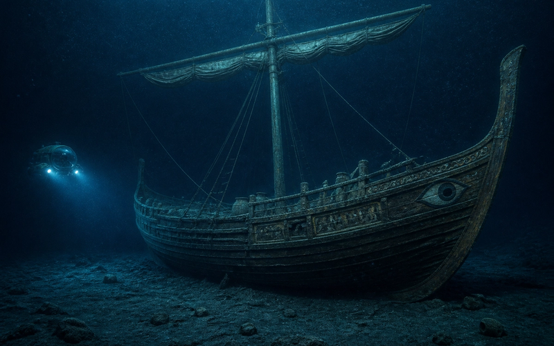 World's Oldest Intact Shipwreck Discovered in the Black Sea