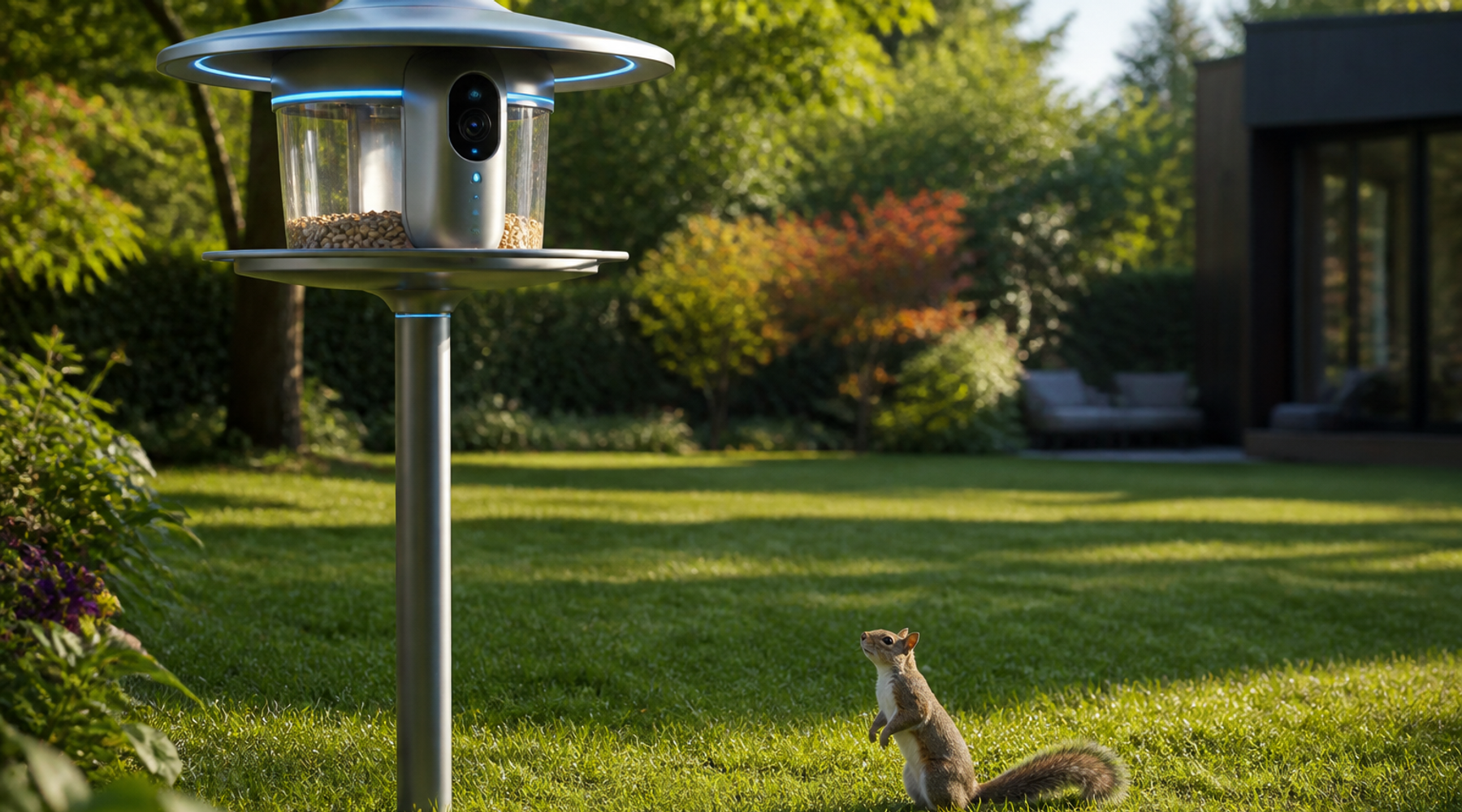 Dad Builds the World's Most Overengineered Bird Feeder