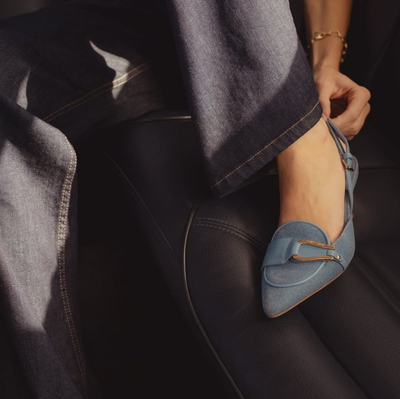 How to Style Kitten Heels