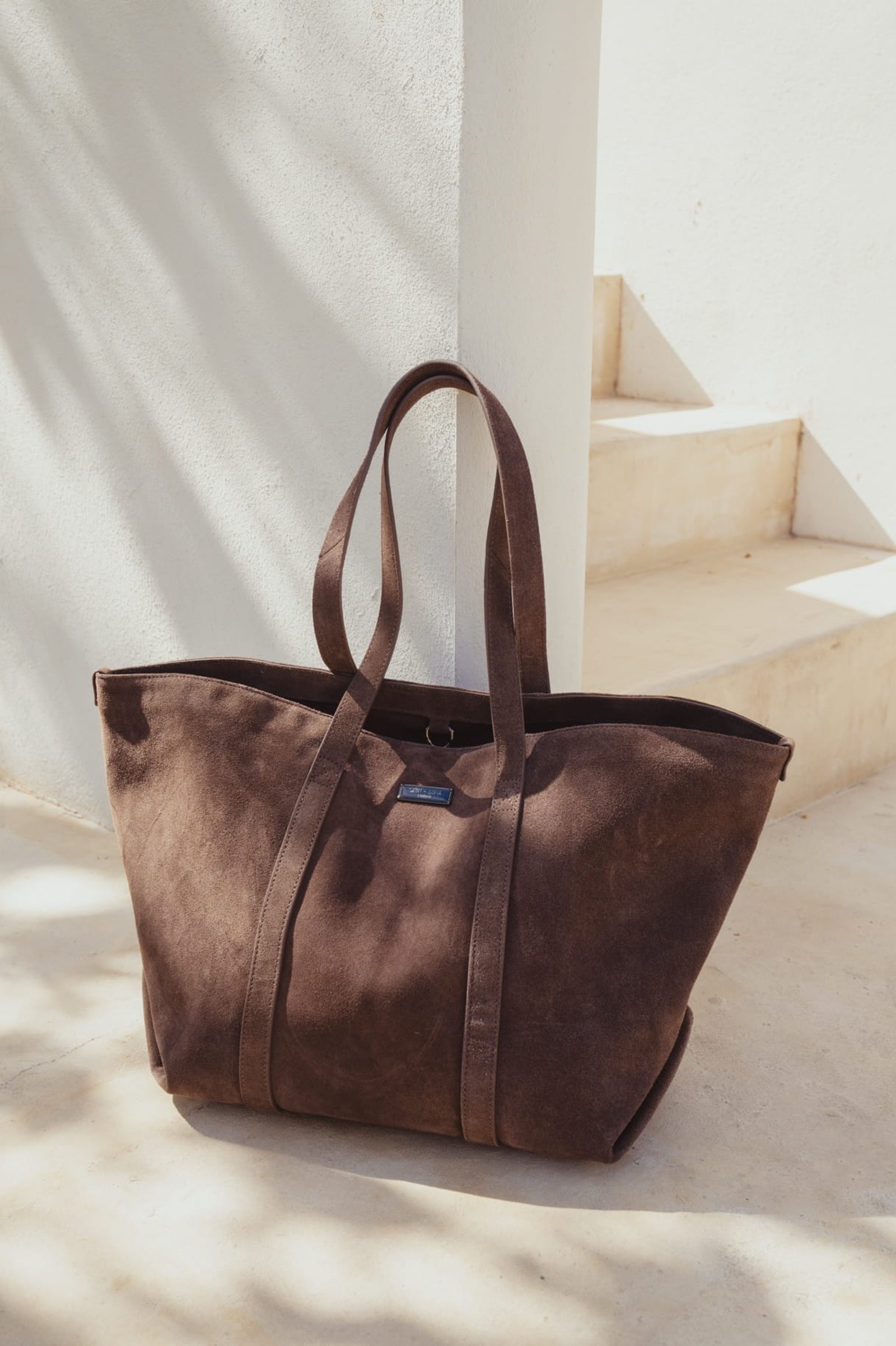 Suede Tote Bags