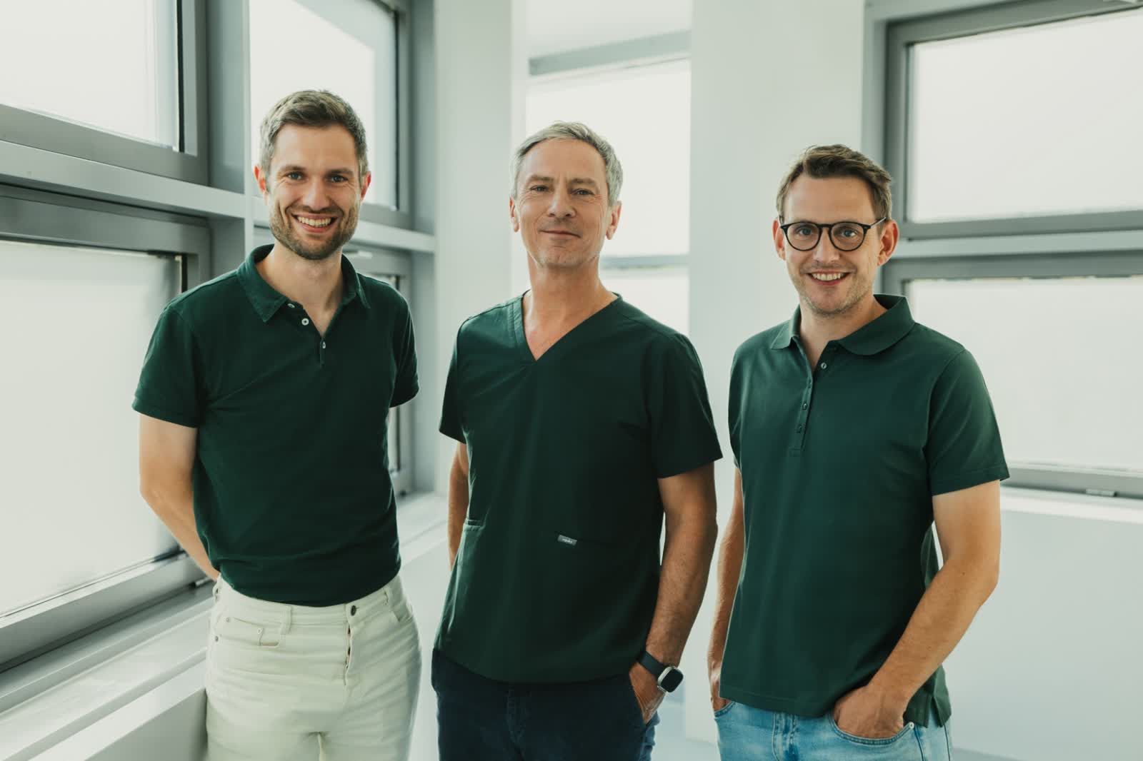 David Rizor, Dr. Marcus Reinhardt und Dr. Daniel Kreter